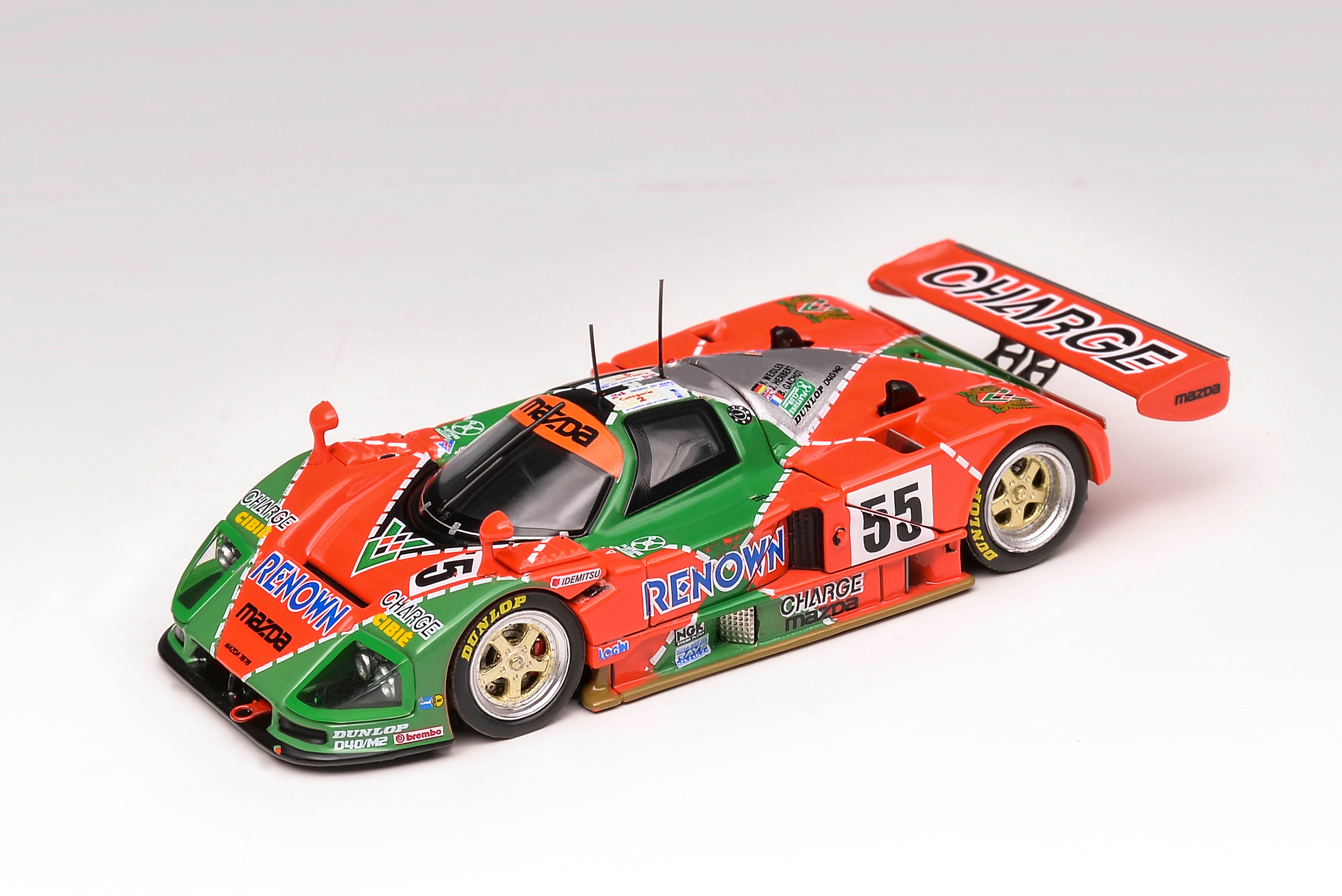 MOTORHELIX 1:64 Mazda 787B #55 WINNER Car – Horizon Diecast