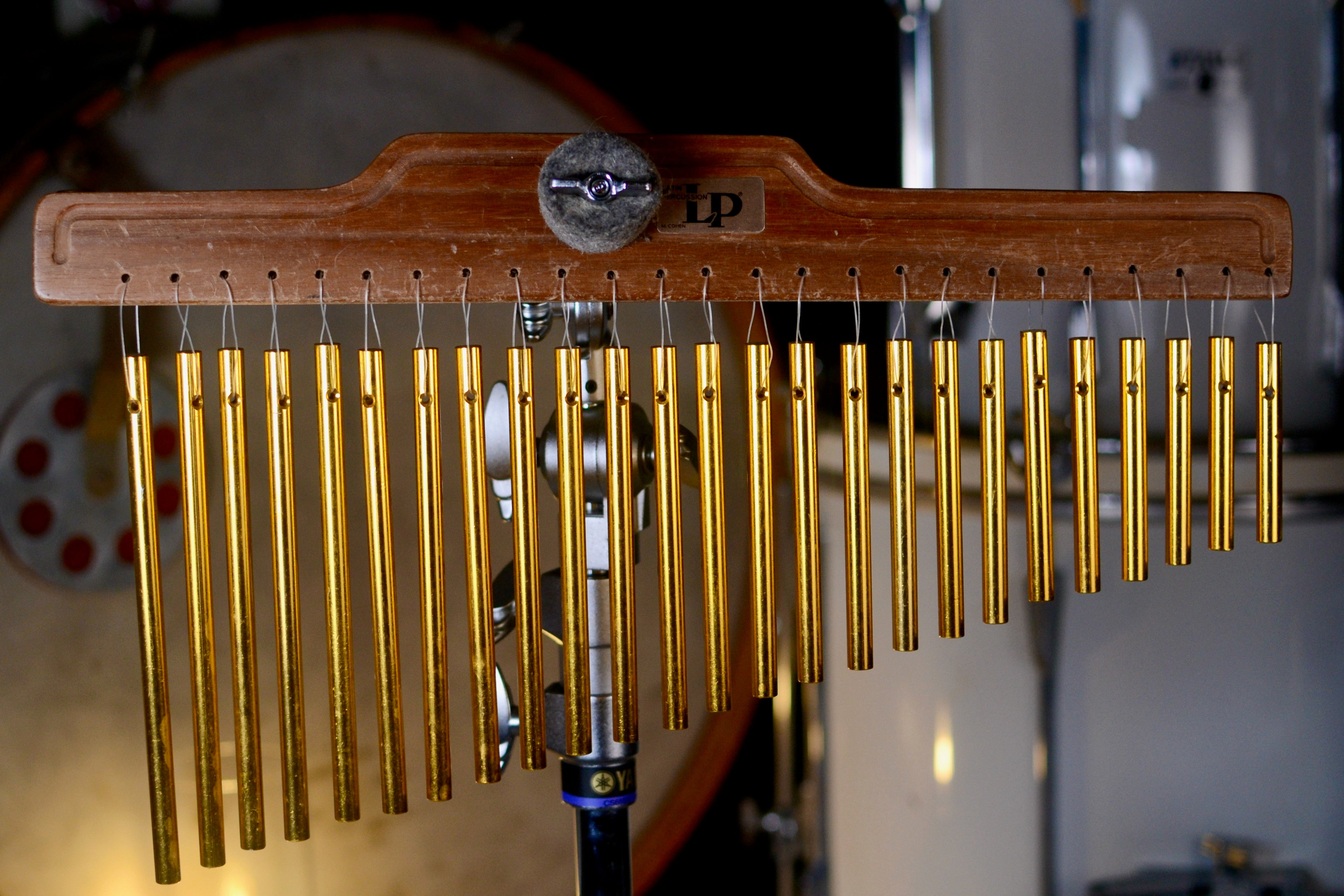 LP Latin Percussion 25-bar Brass Chime Tree – Horny's Drums