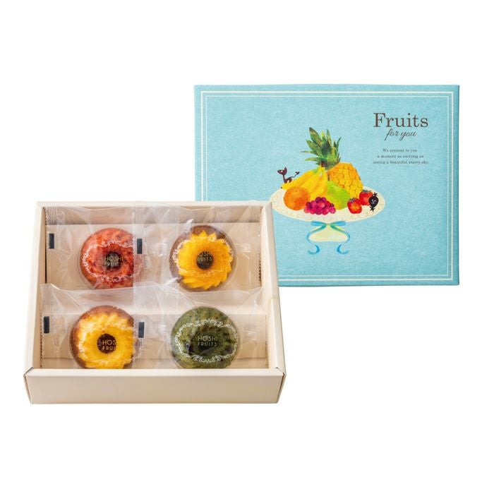 果実のミニョン・ド・クグロフ 4個《HFX-01A》｜公式ホシフルーツ通販