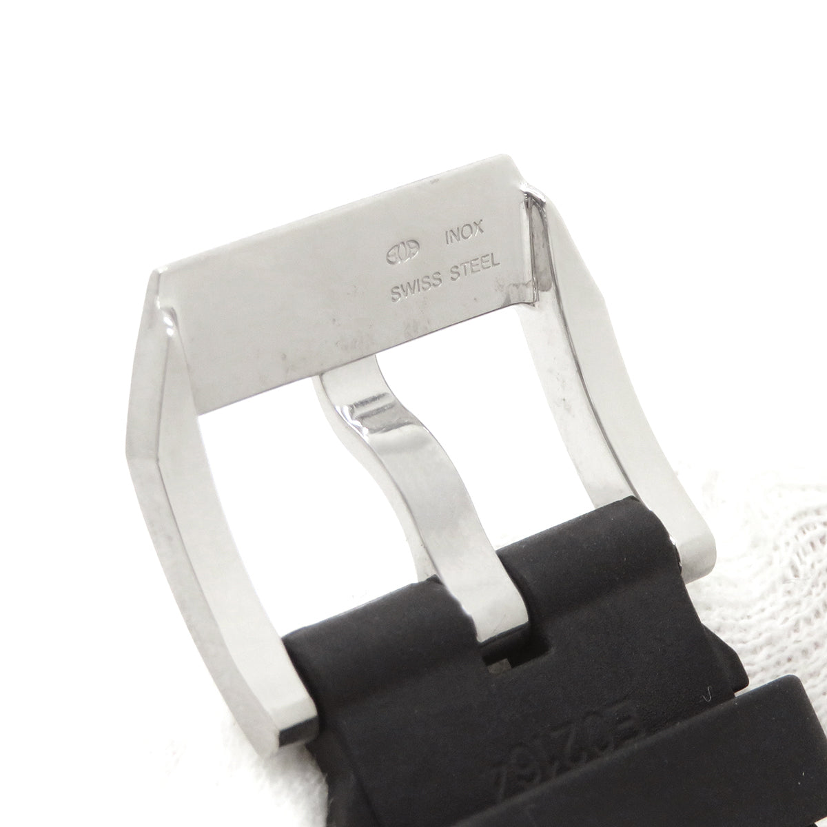 IWC IWC アクアタイマー用 ラバーバンド ブラック ラバー ステンレス