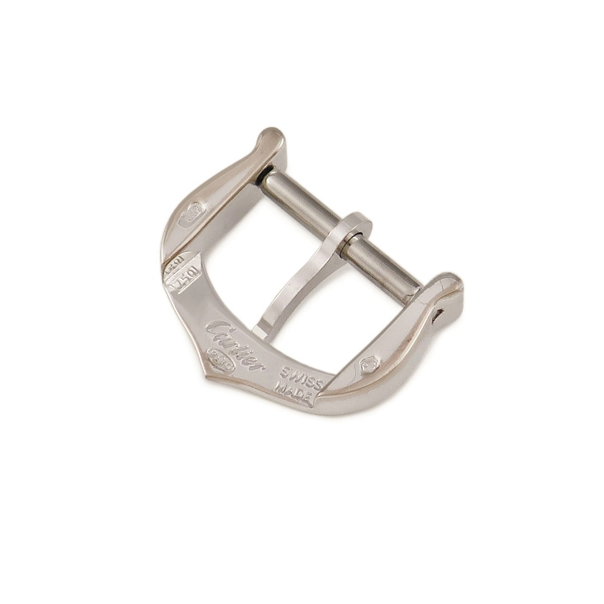 カルティエ Cartier ホワイトゴールド K18WG 腕時計パーツ 純正 尾錠