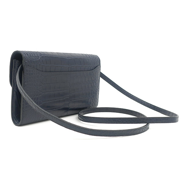 エルメス HERMES コンスタンス トゥーゴー ブルーマリン アリゲーター