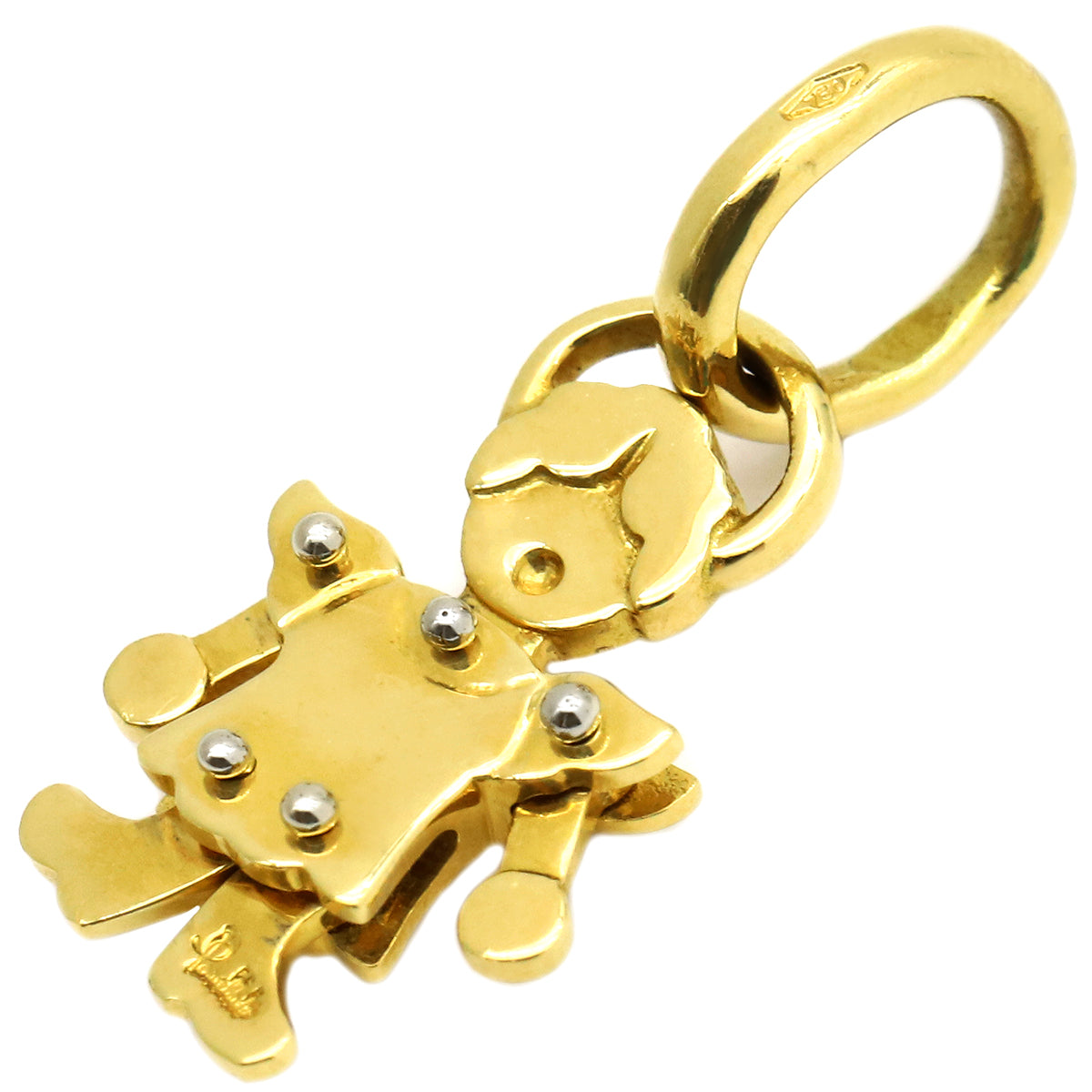 ポメラート Pomellato エンジェルモチーフ イエローゴールド K18YG