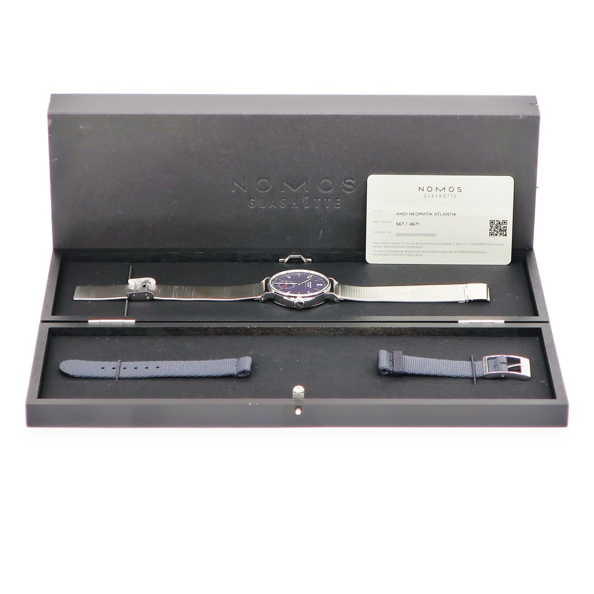 ノモス NOMOS アホイ ネオマティック アトランティック 567 自動巻き