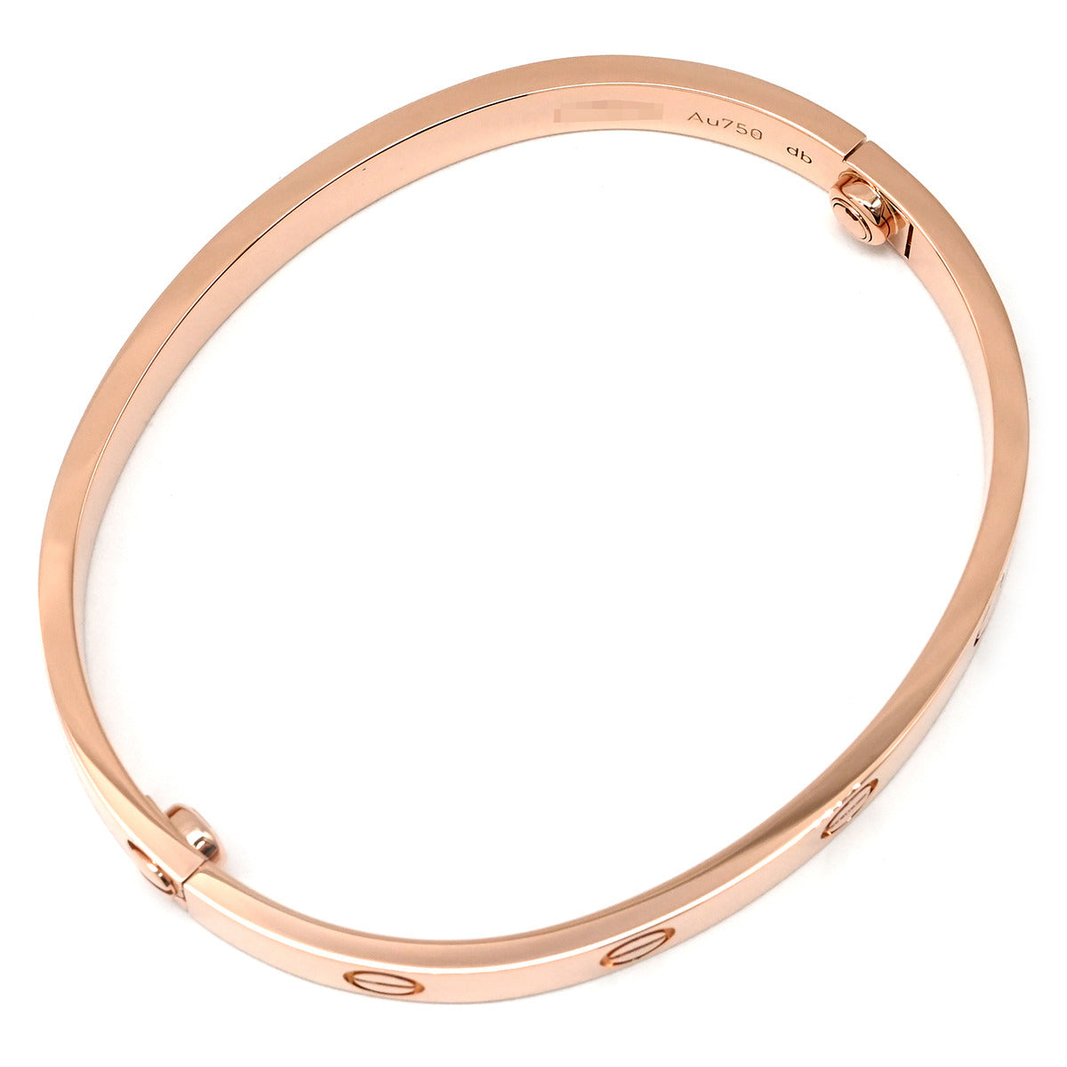 カルティエ Cartier LOVE ラブブレス 旧型 ピンクゴールド #16