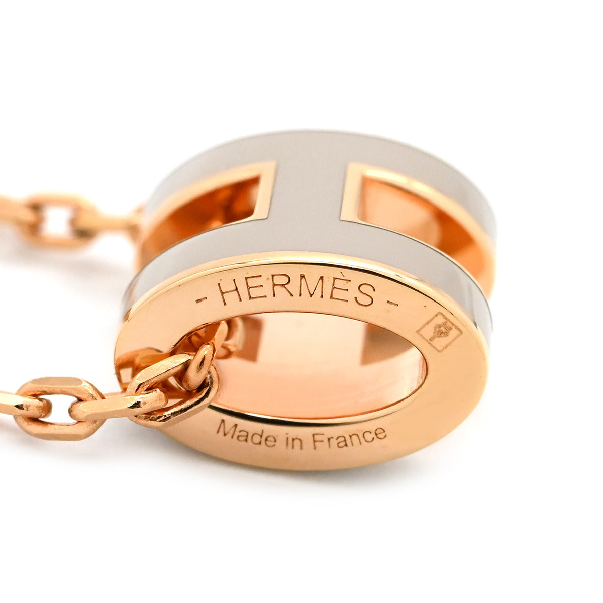 エルメス HERMES ポップアッシュ ミニ ペンダント マロングラッセ