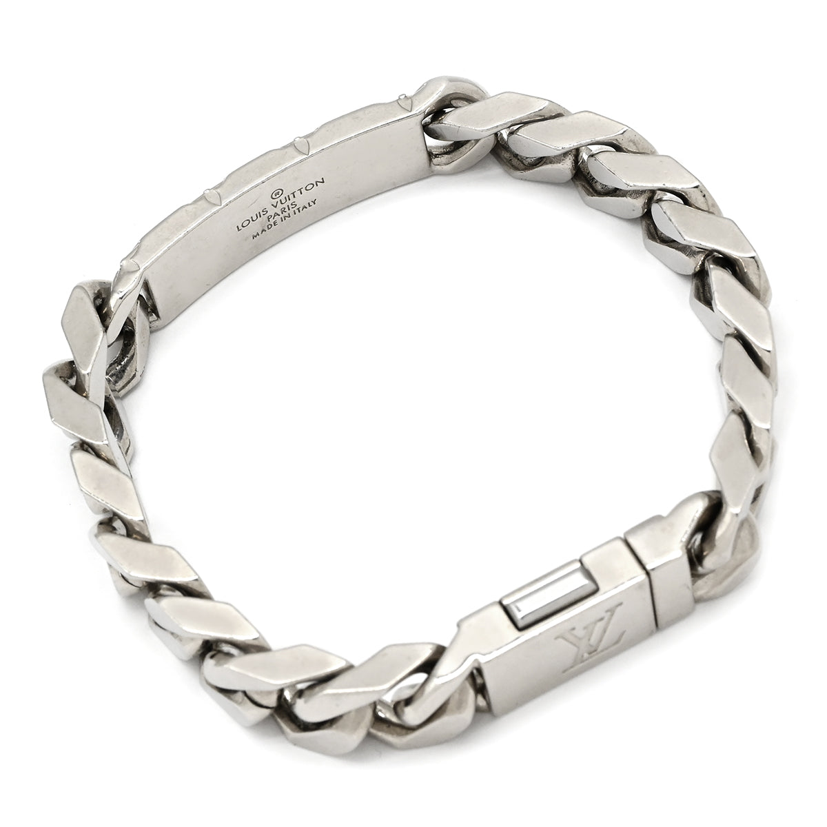 ルイヴィトン LOUIS VUITTON チェーンブレスレット モノグラム M00270