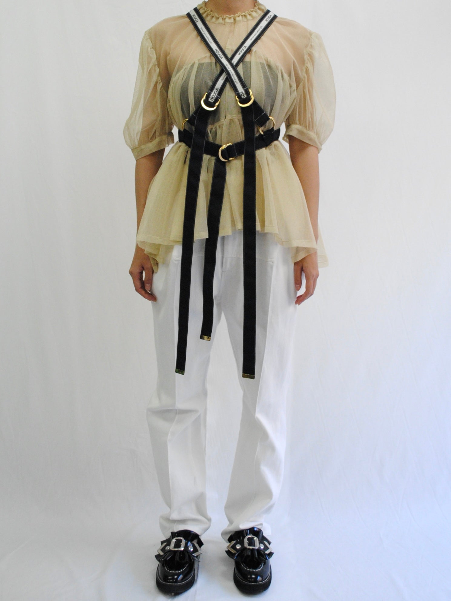 Carmelo Ribbon harness / リボンハーネス 白 Ribbon harness / リボン