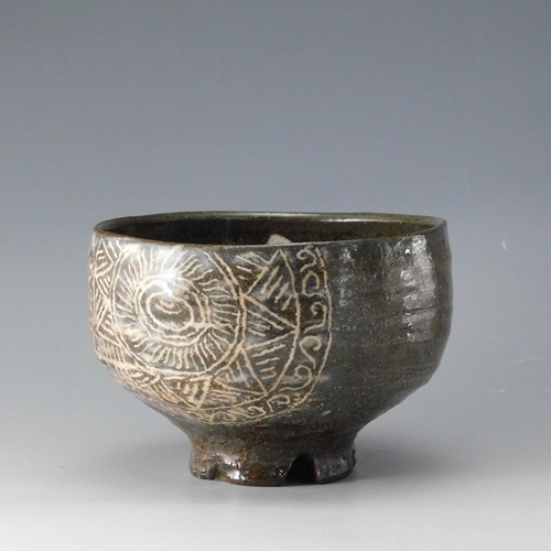 十二代 坂倉新兵衛 萩 俵手茶碗 | いとう鳳凰堂古美術店