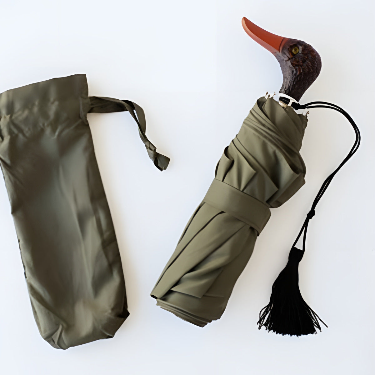 折りたたみ傘 晴雨兼用 GUY DE JEAN FoldingUmbrella 動物 手動式