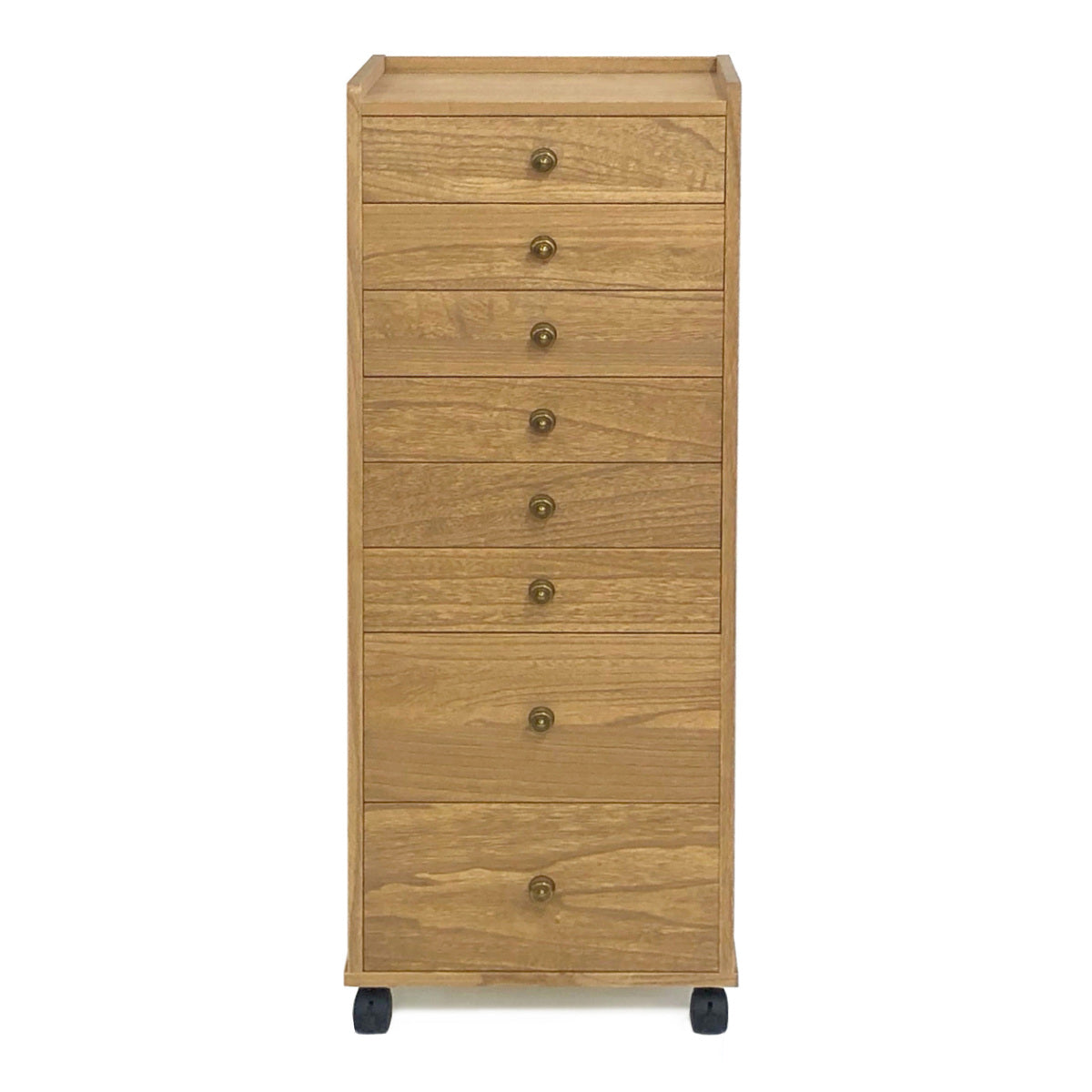 総桐チェスト 幅40cm 浅深8段 キャスター付 A4収納 日本製 – ハウジー