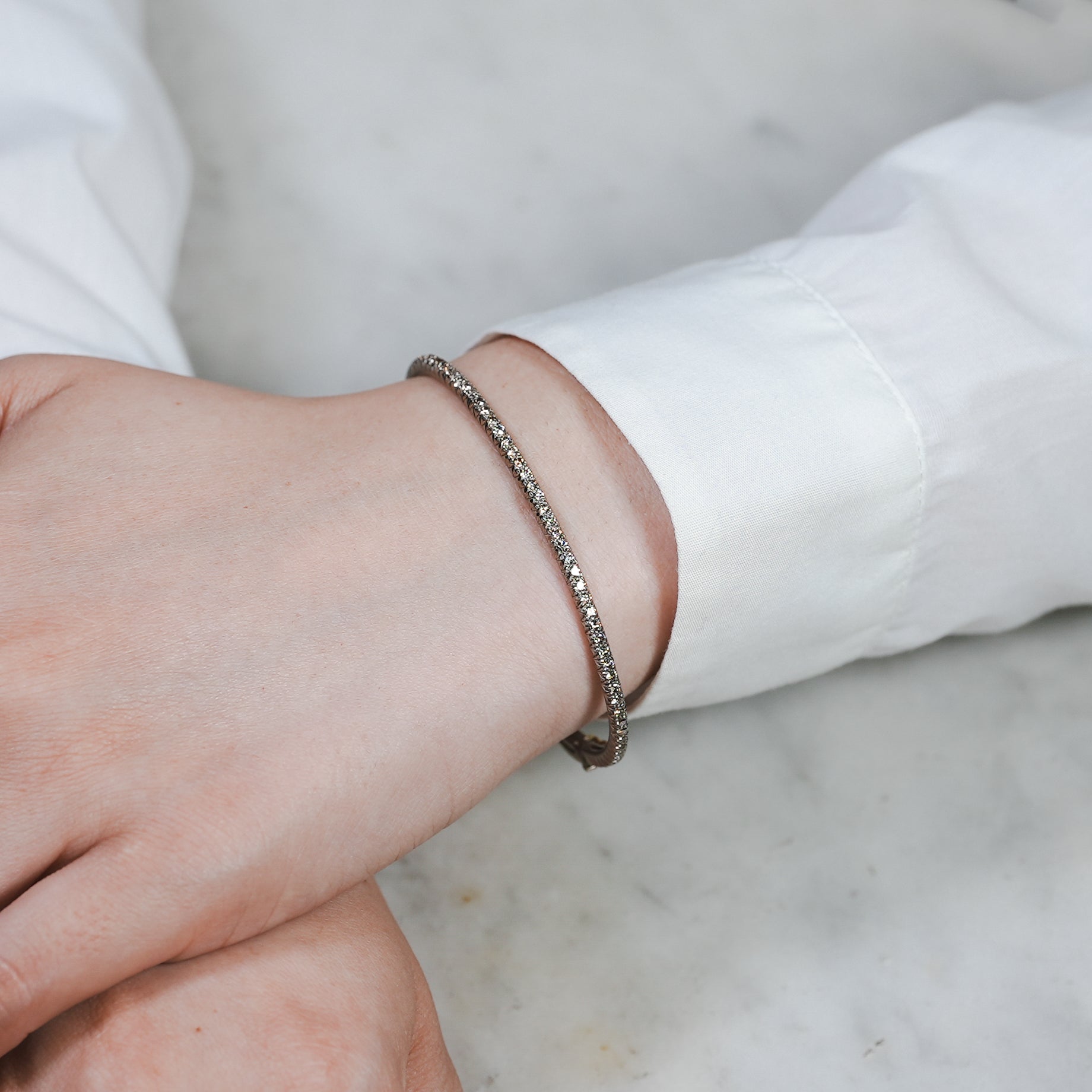 hum ハム HUMETE 'CLASSIC' BANGLE [et-BR112s] バングル ゴールド