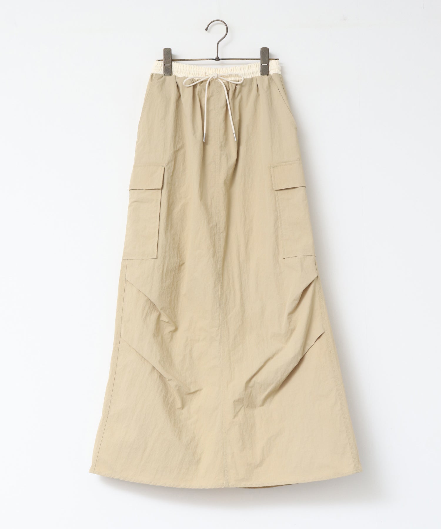 撥水加工】グログラン カーゴスカート