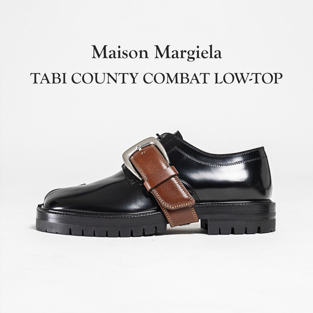 メゾンマルジェラの「タビ」コンバットダービーシューズ | HUES 福岡