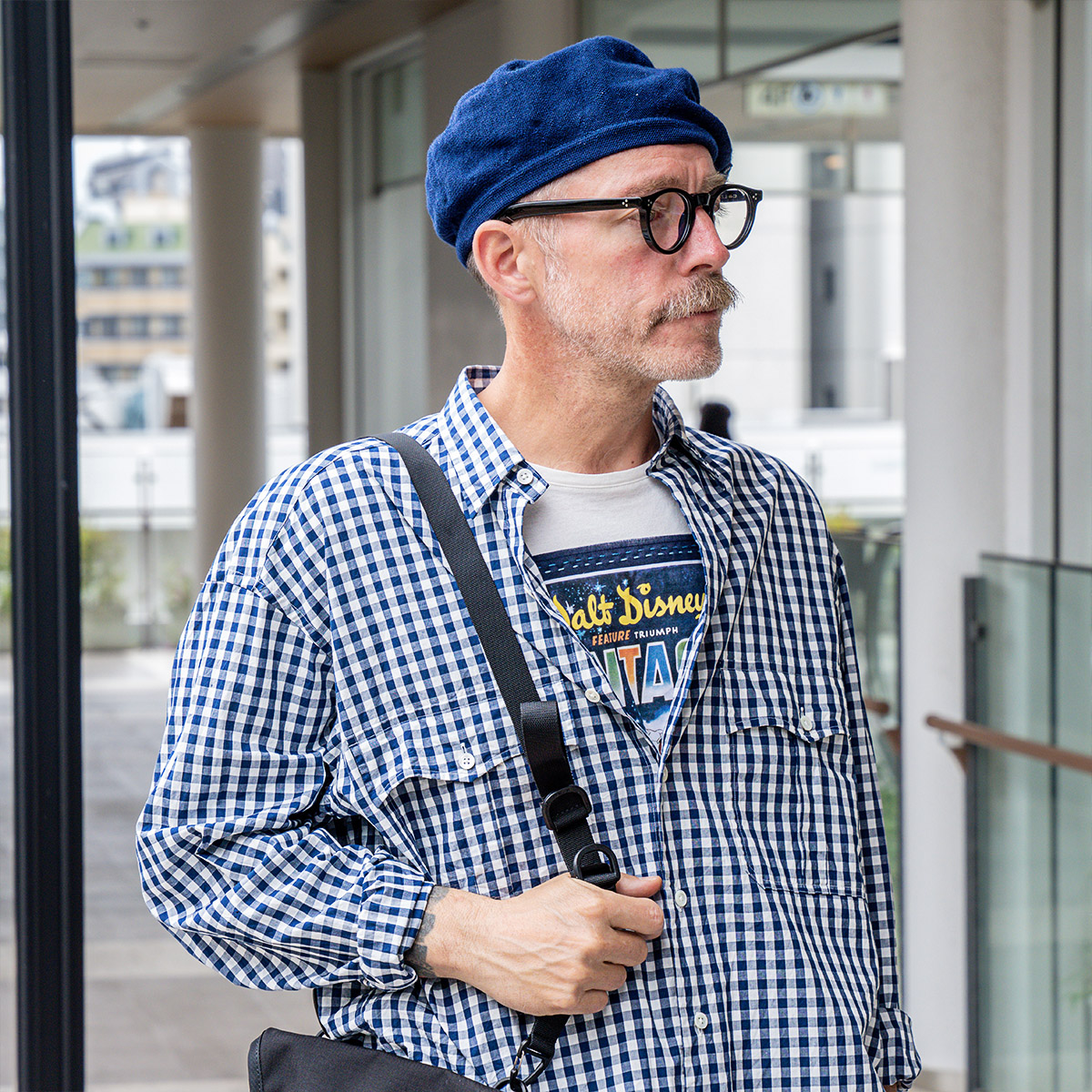 ポータークラシック ギンガム ロールアップシャツ | HUES 福岡セレクト