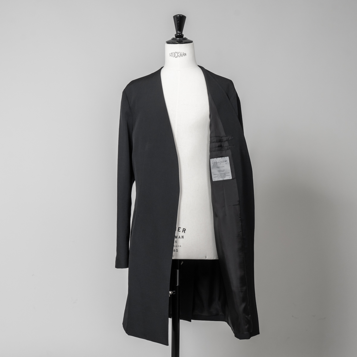 ヨウジヤマモト25AW ノーカラージャケット | HUES 福岡セレクトショップ