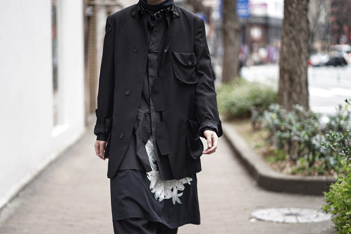 YOHJI YAMAMOTO 20SS Flap Pocket Jacket | HUES 福岡セレクトショップ