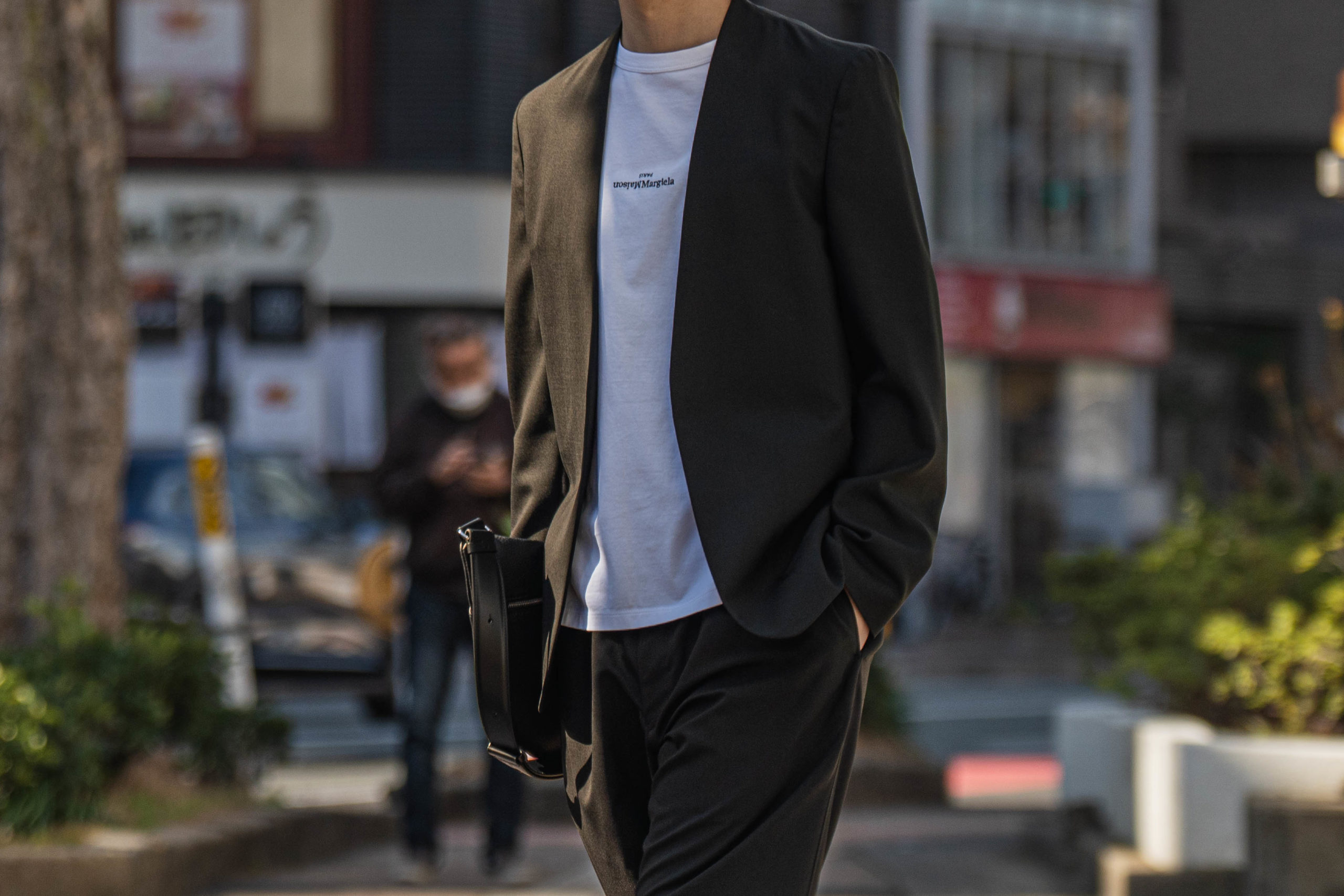 メゾンマルジェラのノーカラージャケット | HUES 福岡セレクトショップ