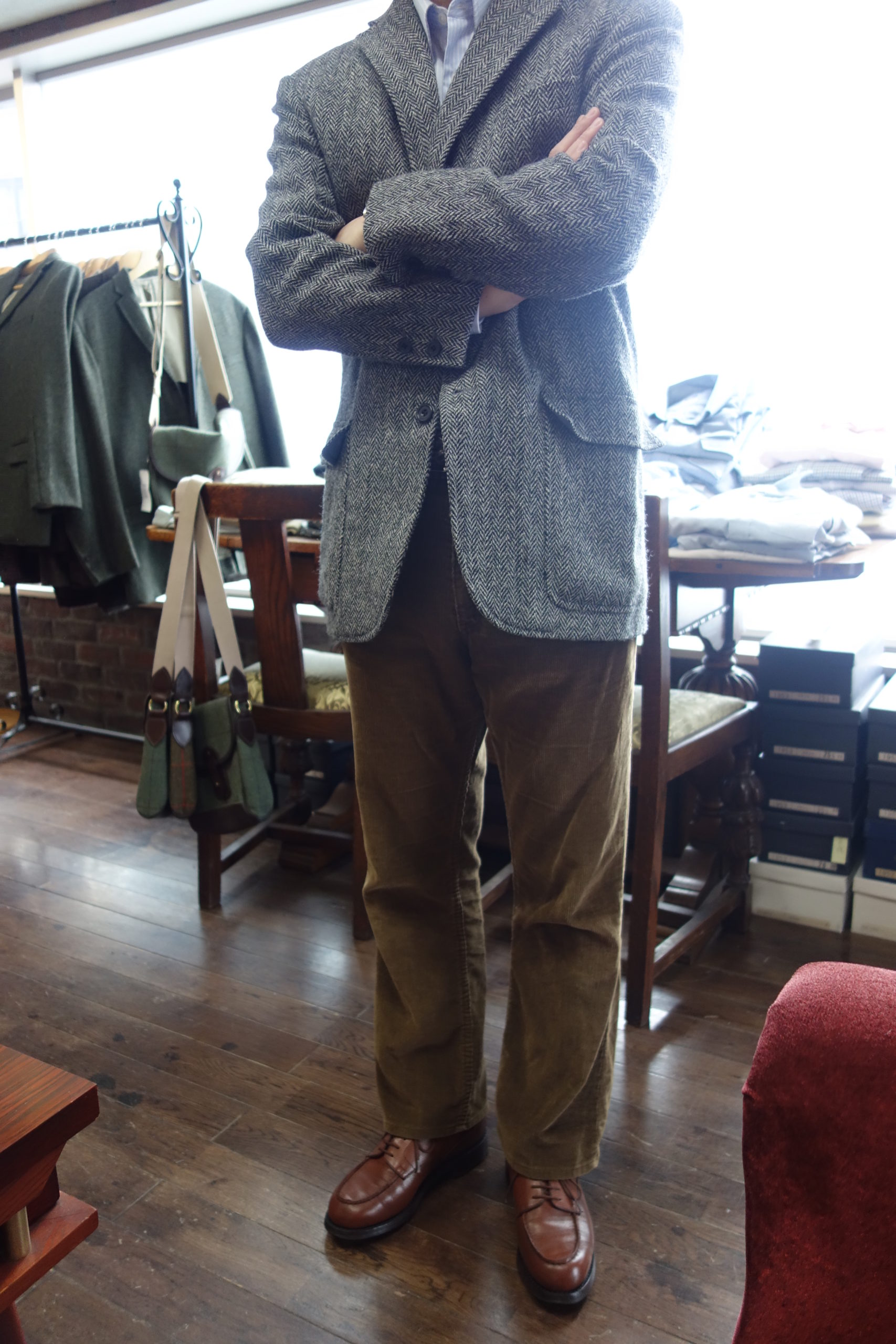 ウィリアムロッキーのショールカラーカーディガン | 紳士のお小遣い