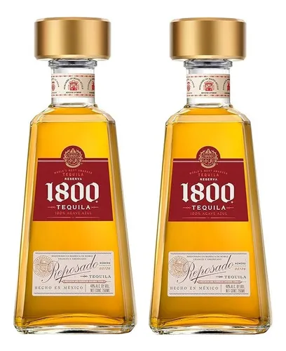 Kit Tequila 1800 Reposado Mexicana 750ml 2 Unidades | Parcelamento