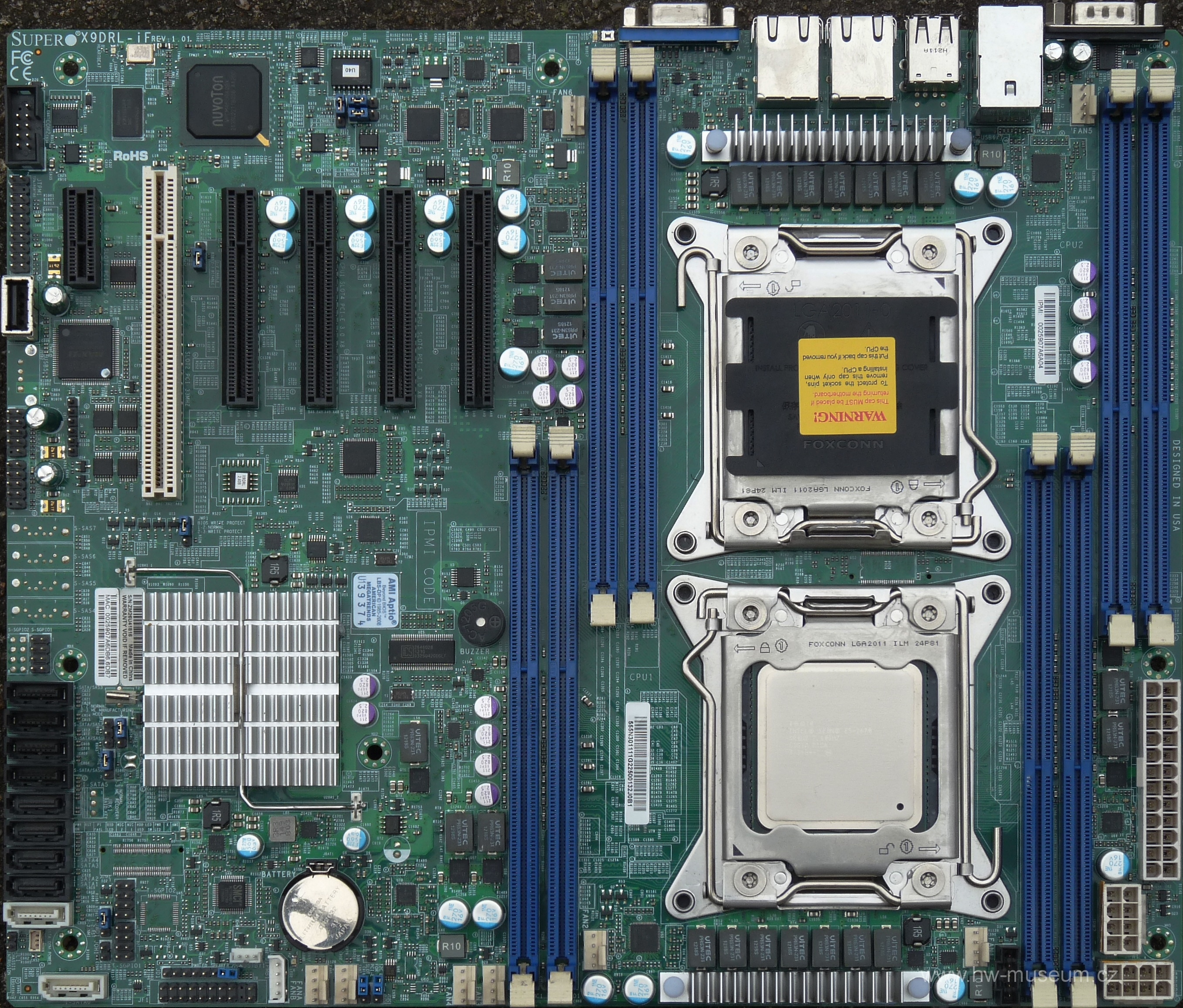 Supermicro X9DRL-iF - Hardware museum