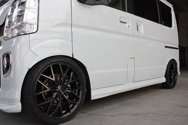 オーバーフェンダー / トリム】GARAGE VARY エブリイ DA17W/V ロー