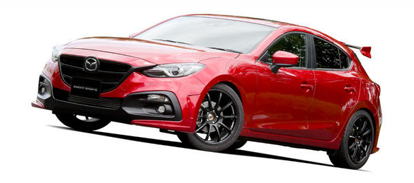 フロントバンパー】KNIGHT SPORTS アクセラ BM2FS フロントバンパー