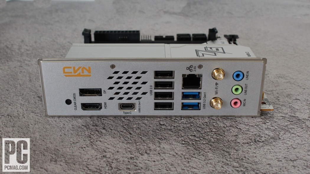 Colorful CVN B760I Frozen Wi-Fi D5 V20 Review | PCMag