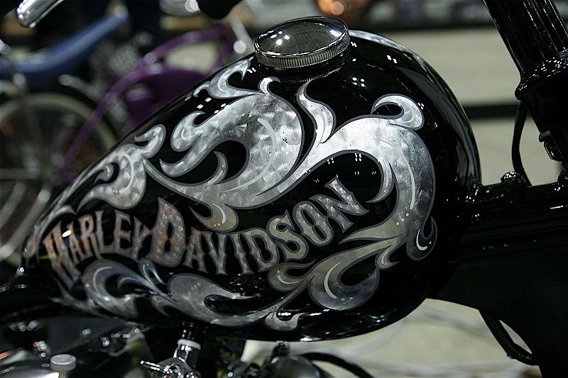 70s ハーレーダビットソン バンダナ ピンストライプ 70s ハーレー