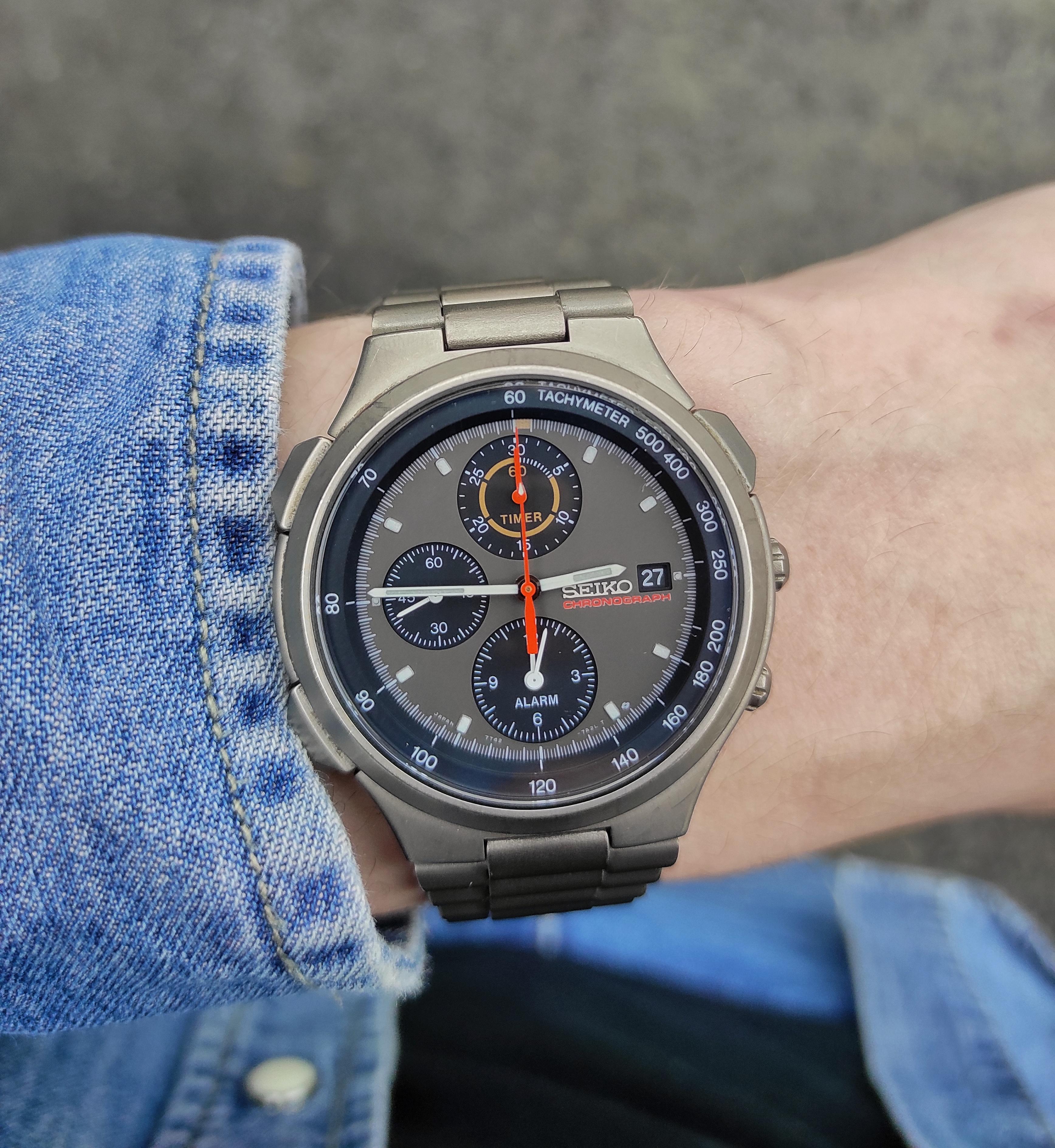 7t42-7a10] 素晴らしい90年代のクロノ。 : r/Seiko