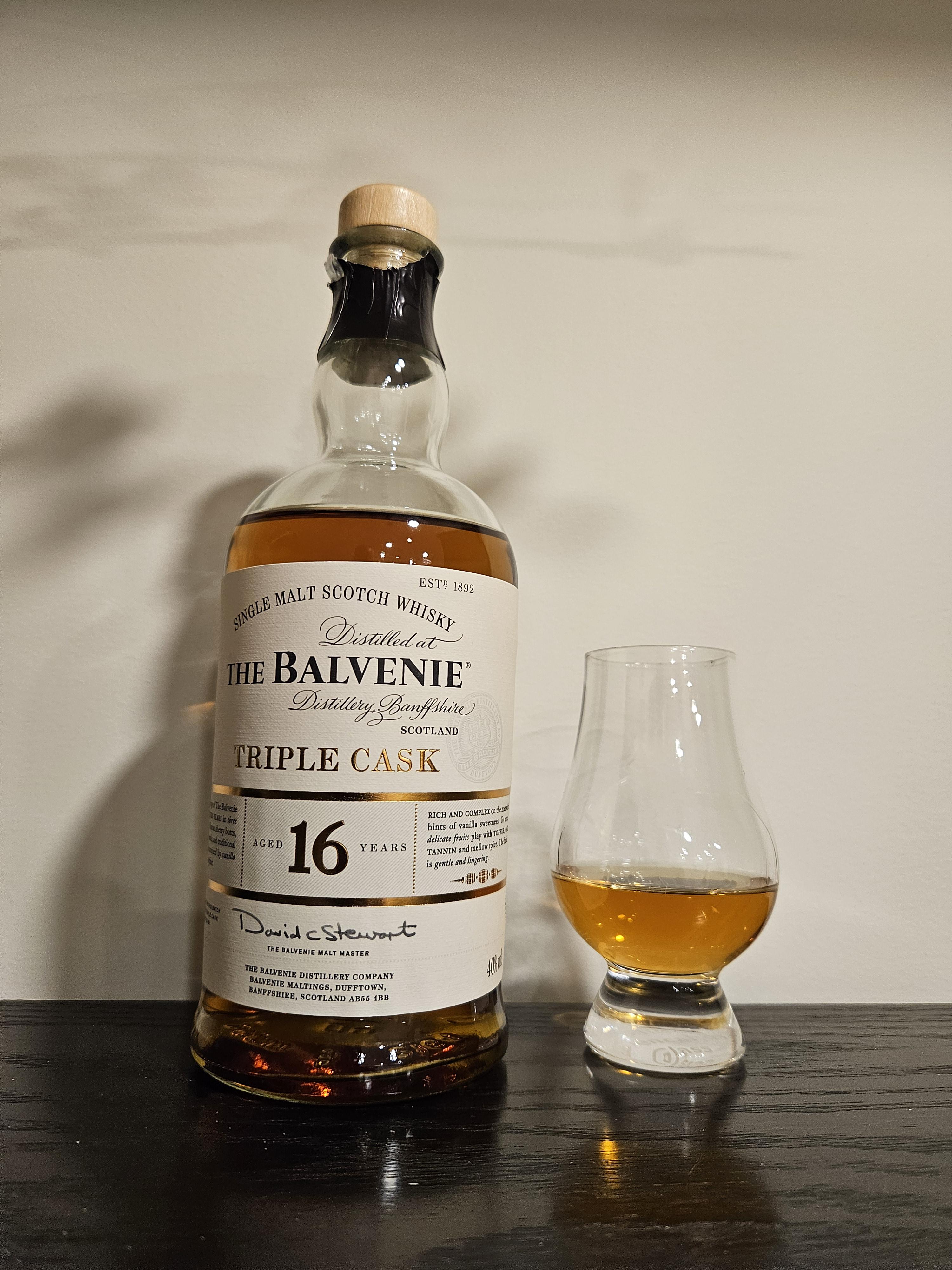 バルヴェニー16年トリプルカスク : r/Scotch