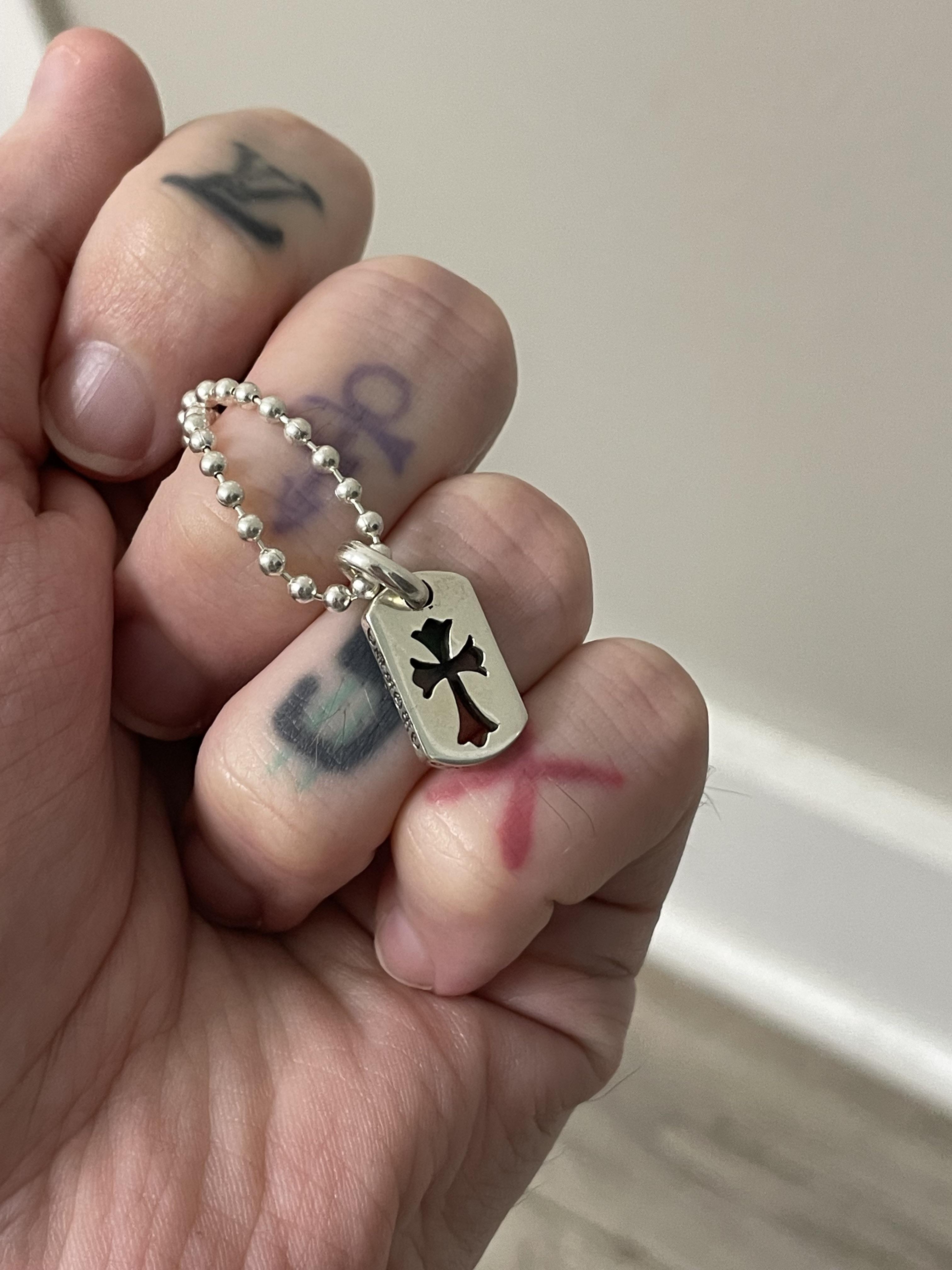 Chrome Hearts Tiny Cut Out Dogtag チャーム CHROME HEARTS Tiny Cut