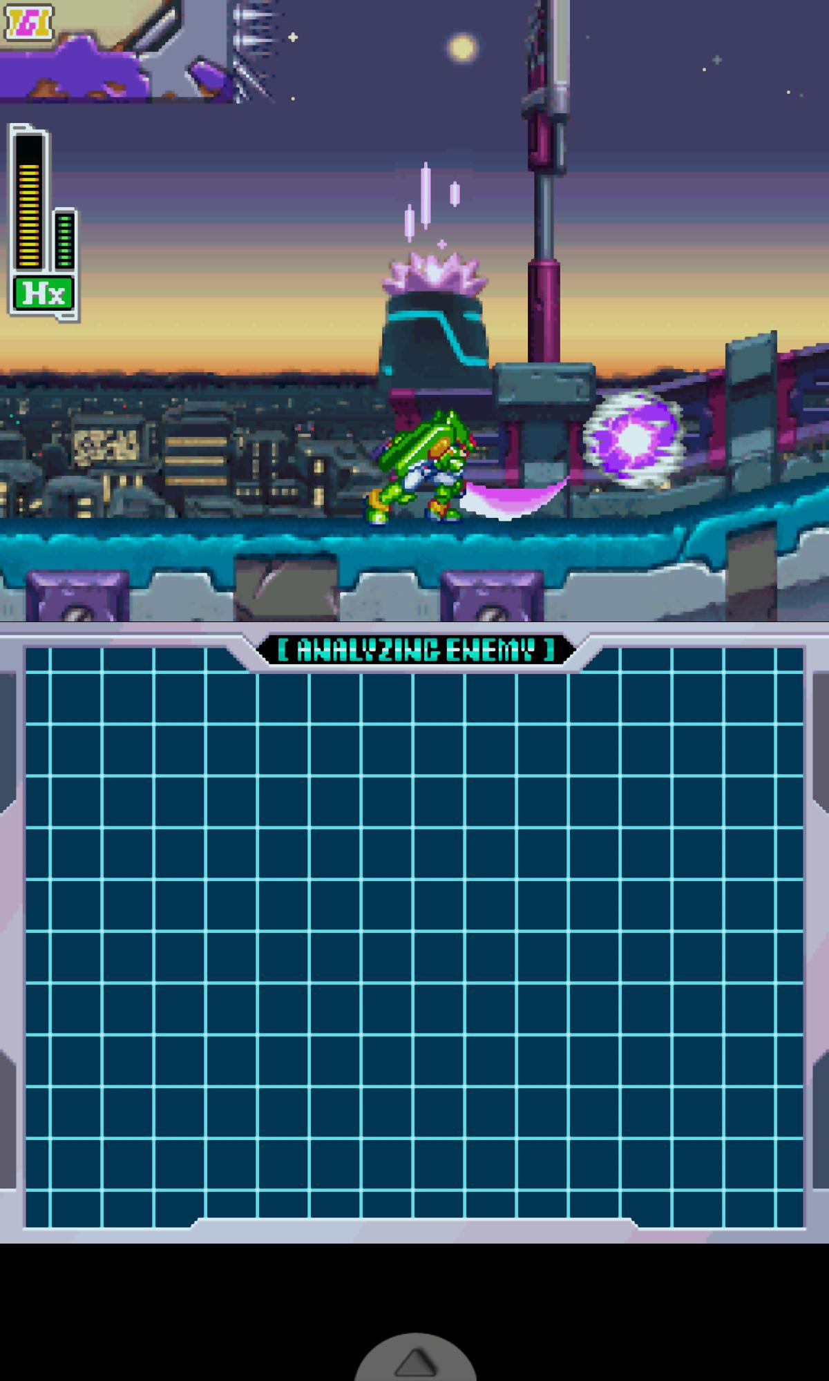 今、ロックマンゼクスやってるんだけど、なんでHxでチャージ＋上攻撃で