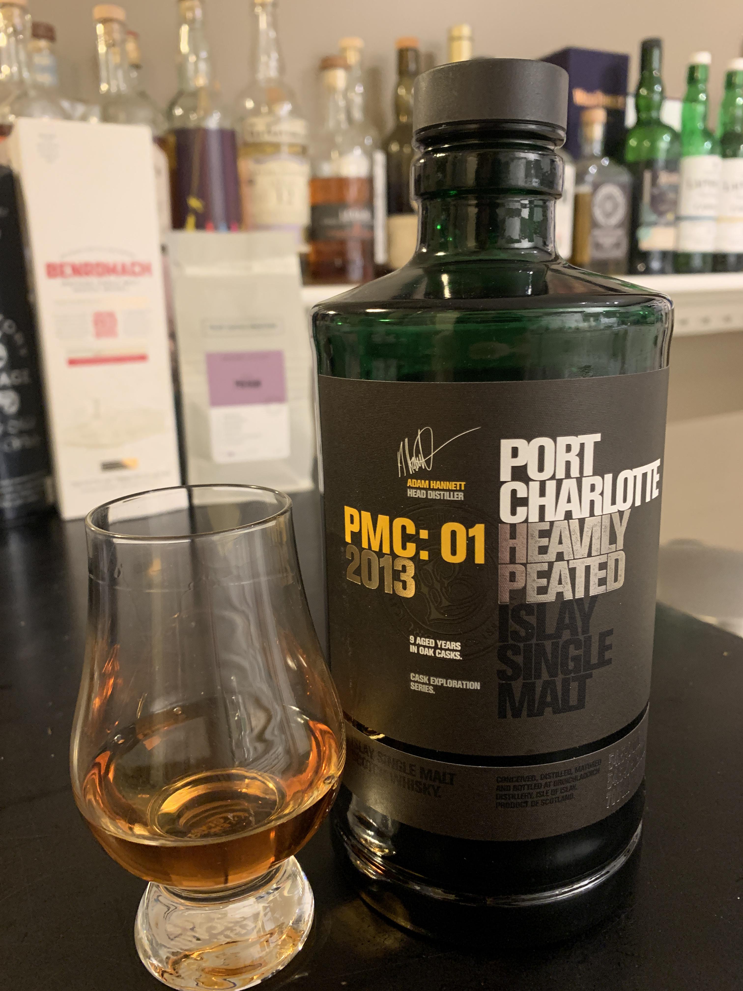 レビュー #107 – ポートシャーロット PMC:01 2013 – 54.5% : r/Scotch
