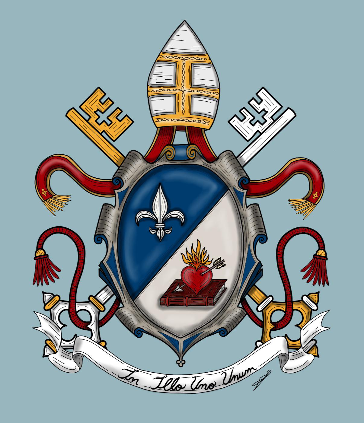 ローマ教皇レオ14世の紋章 : r/heraldry