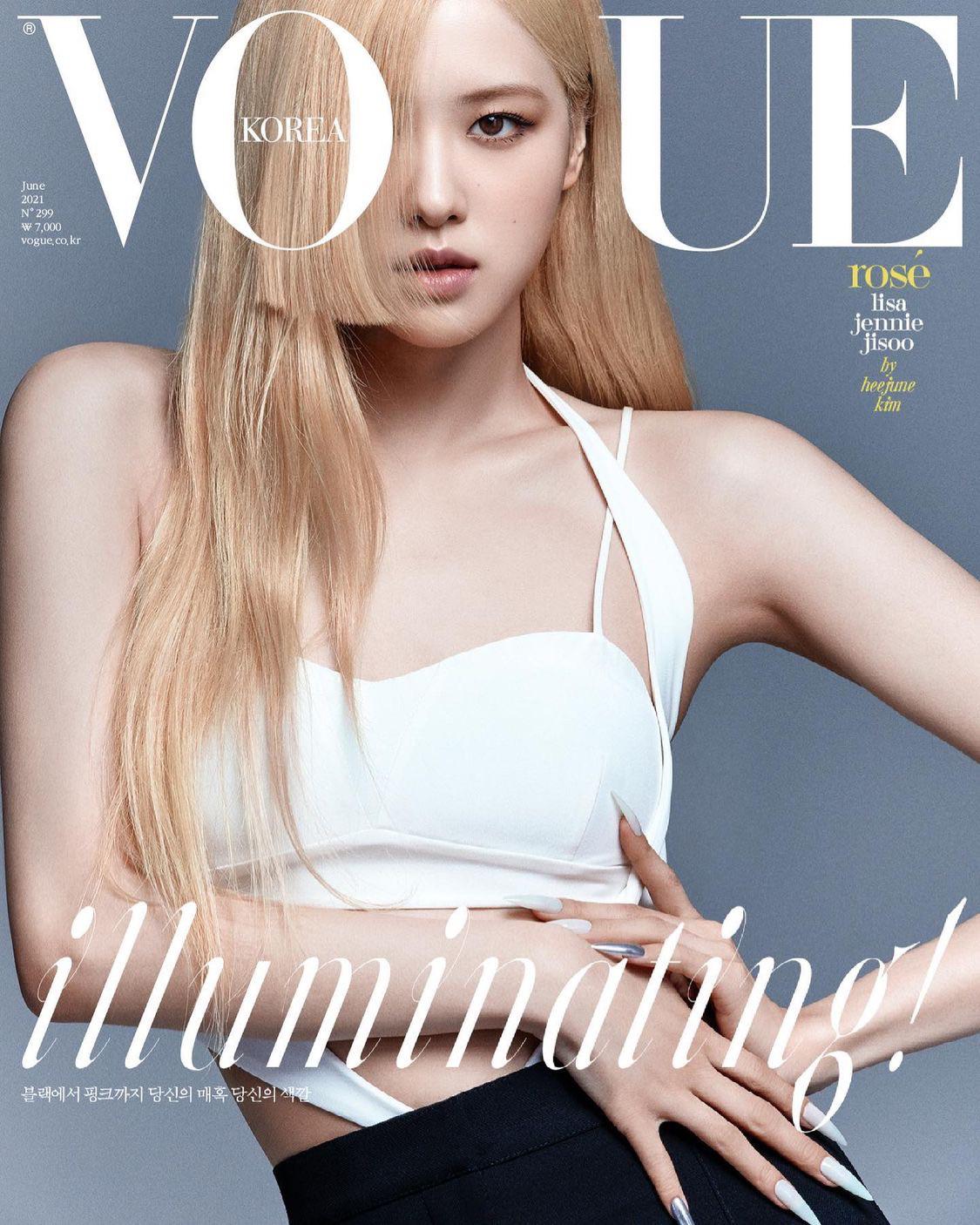 210514 BLACKPINK for Vogue Korea June 2021 Issue : r/BlackPink