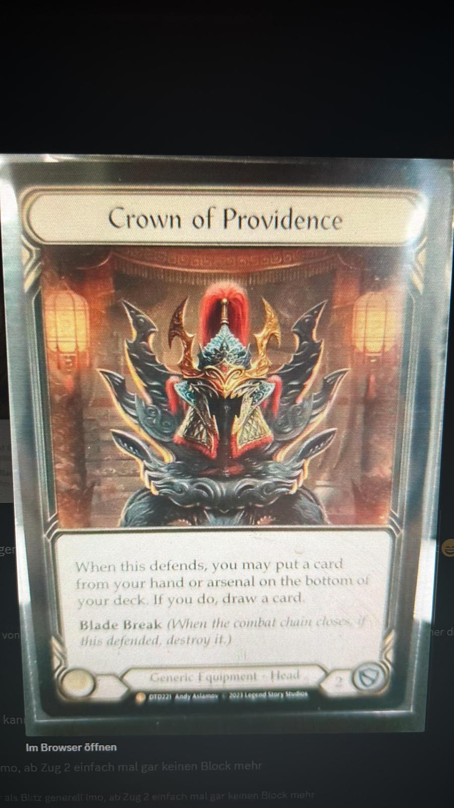 Fab Crown of Providence 天命の王冠 RF 英語 Fab Crown of Providence