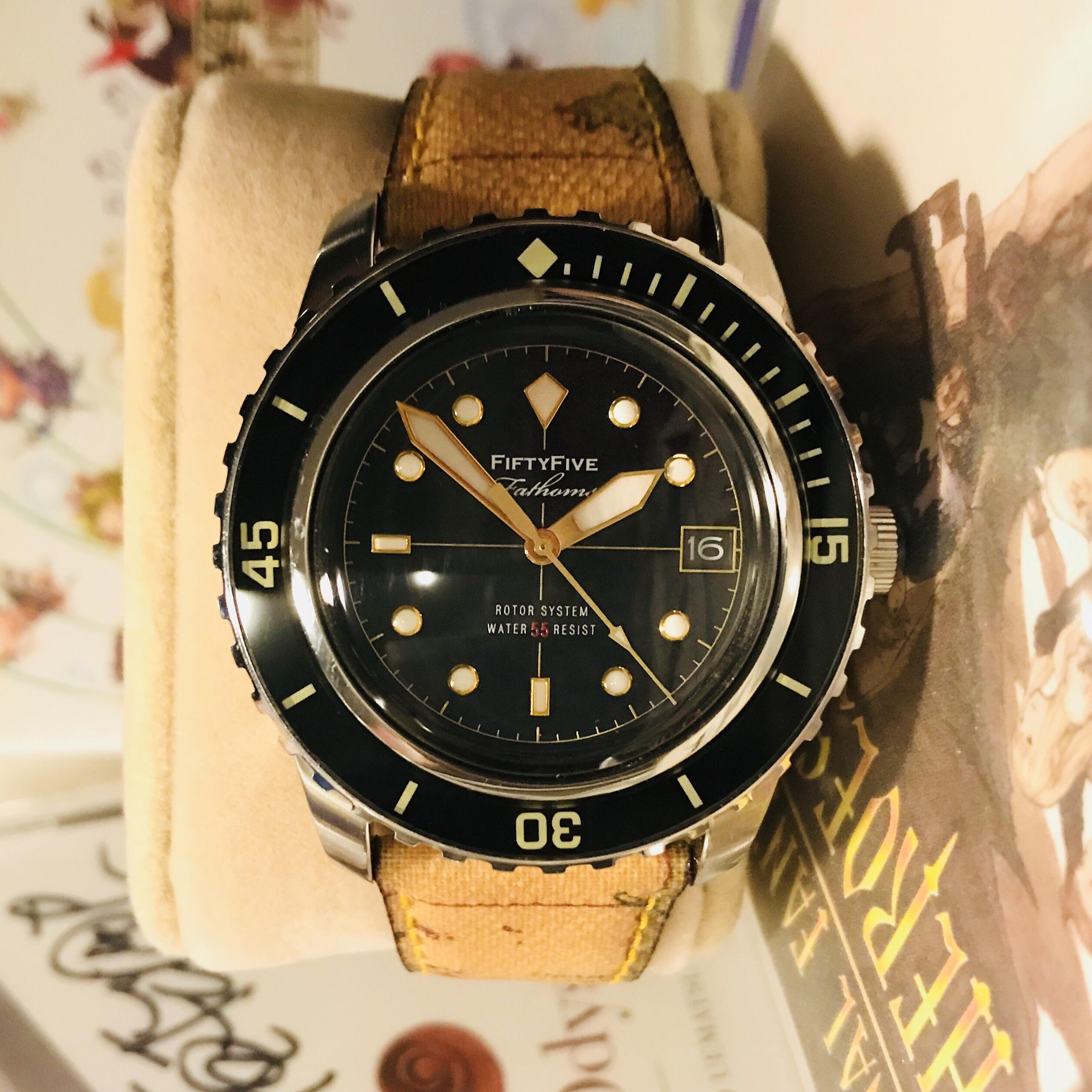 セイコー] フィフティファイブ ファゾムズ Mod : r/Watches