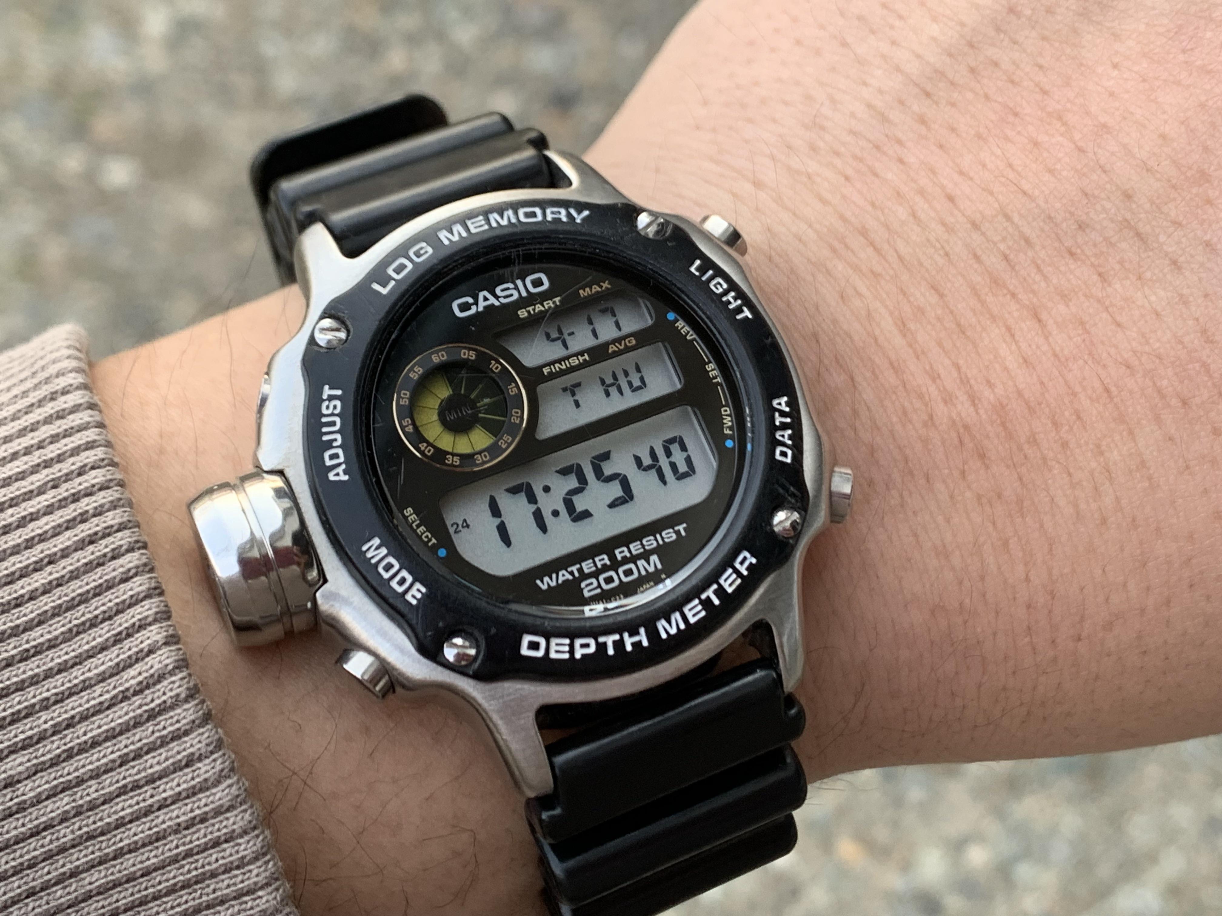 CASIO DEP-510 200m Air Diver : r/casio