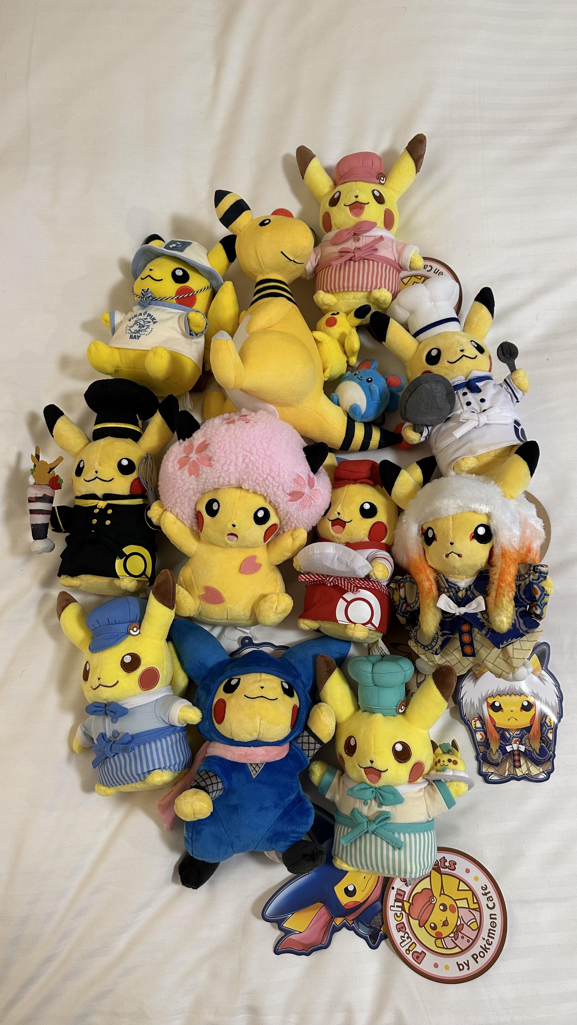 日本地域/店舗限定ポケモンセンターピカチュウぬいぐるみ : r/pokeplush