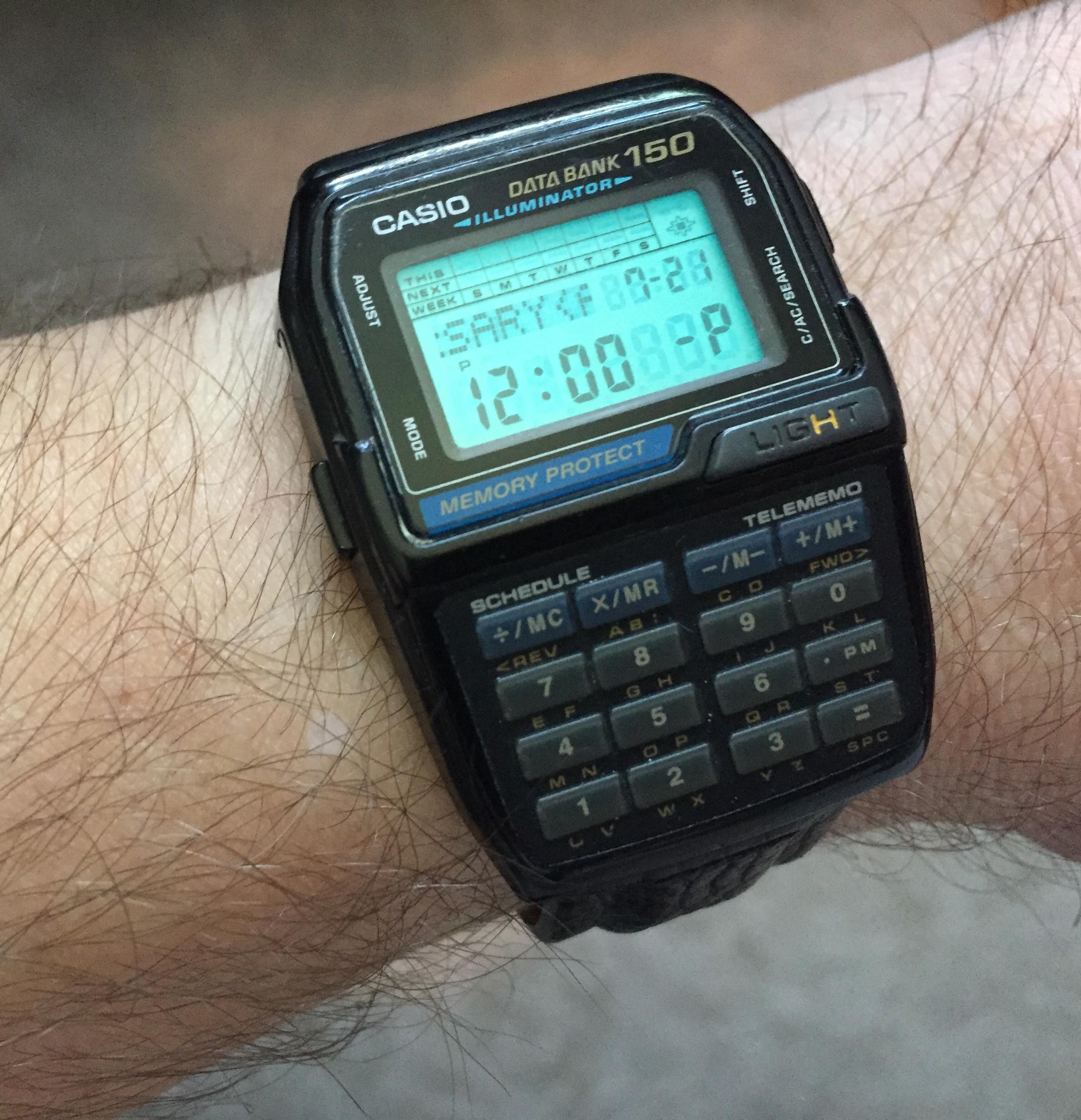 DBC-150のバックライトを修理した。 : r/casio