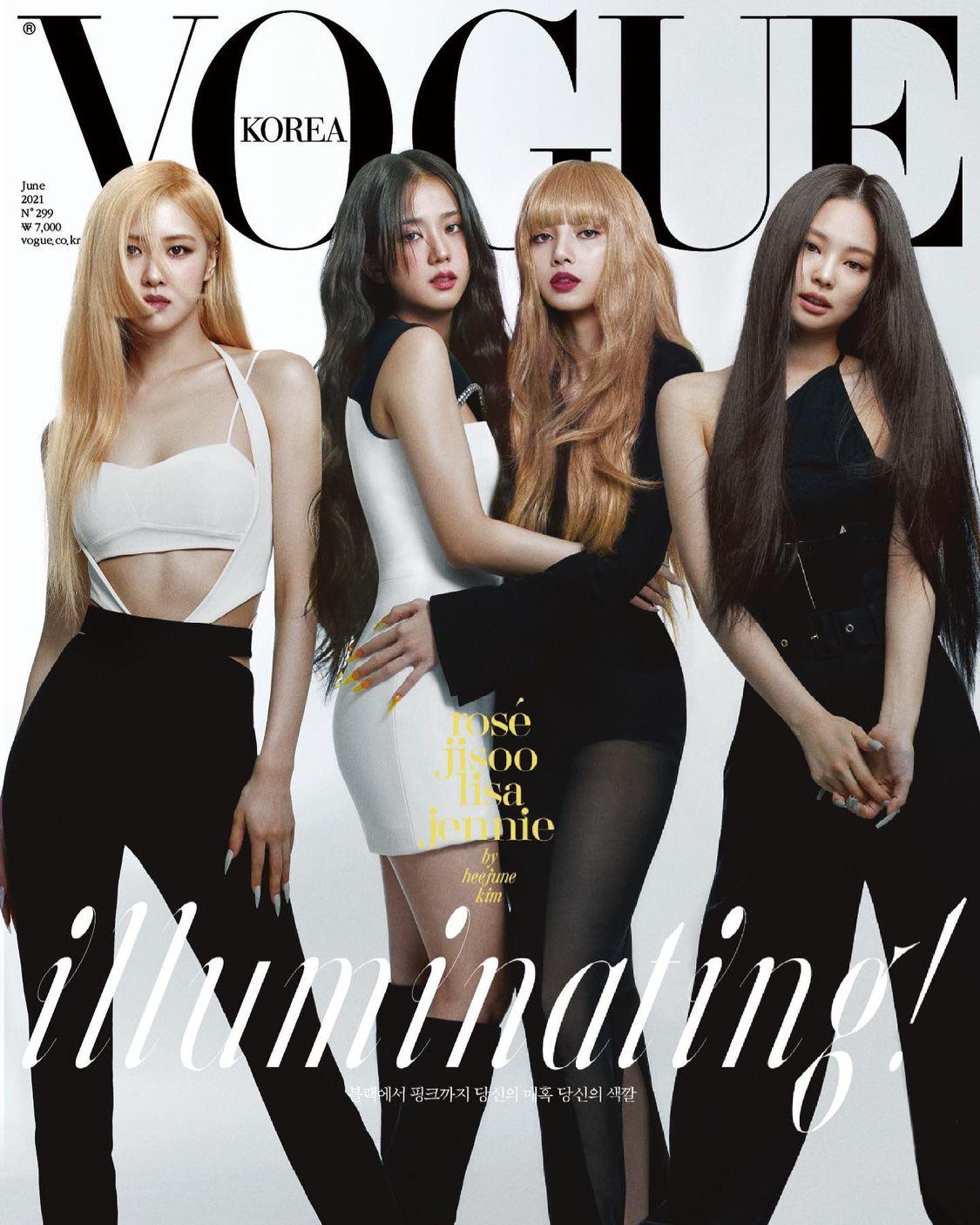 210514 BLACKPINK for Vogue Korea June 2021 Issue : r/BlackPink