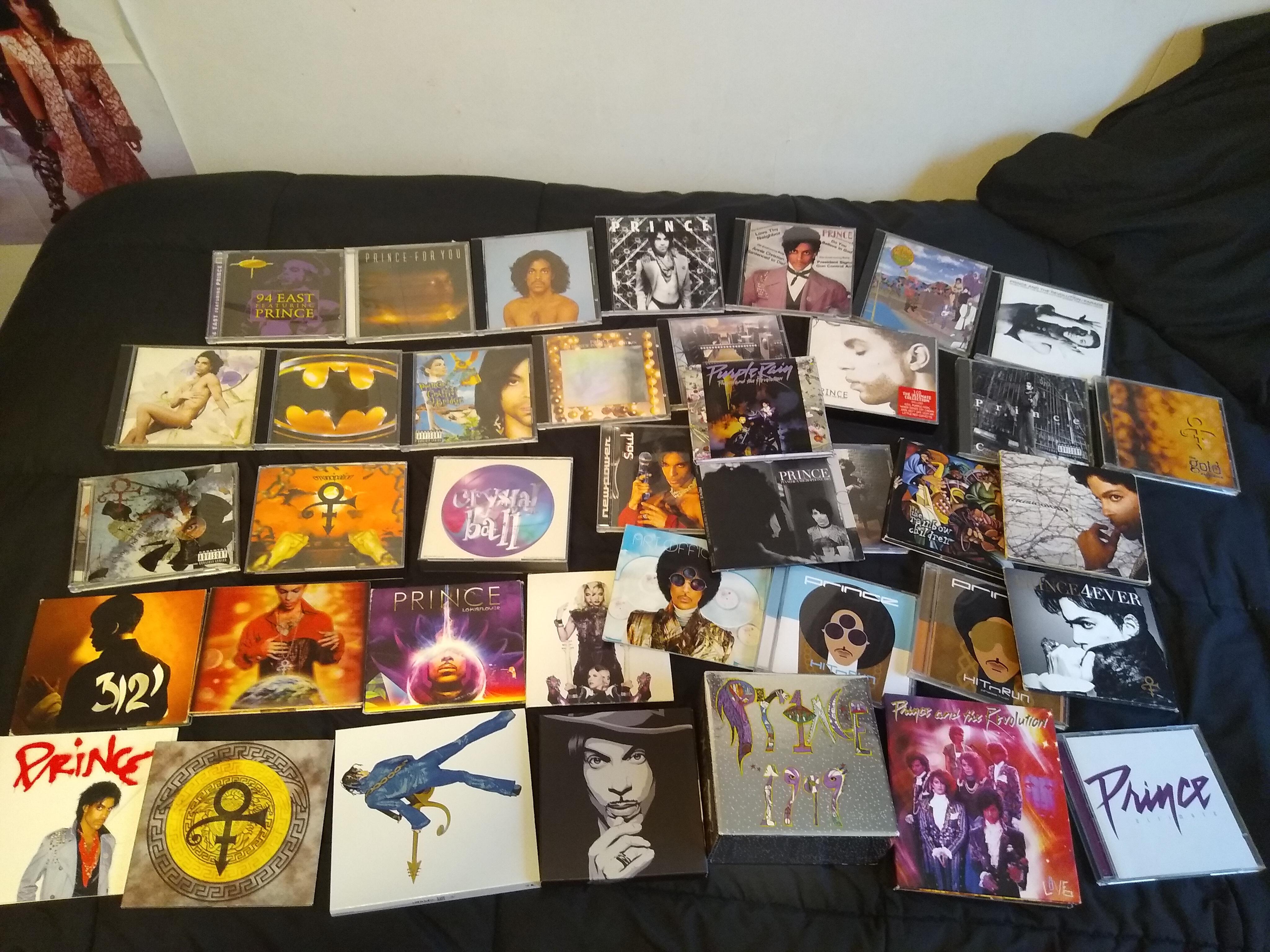 My Prince CD collection : r/PRINCE