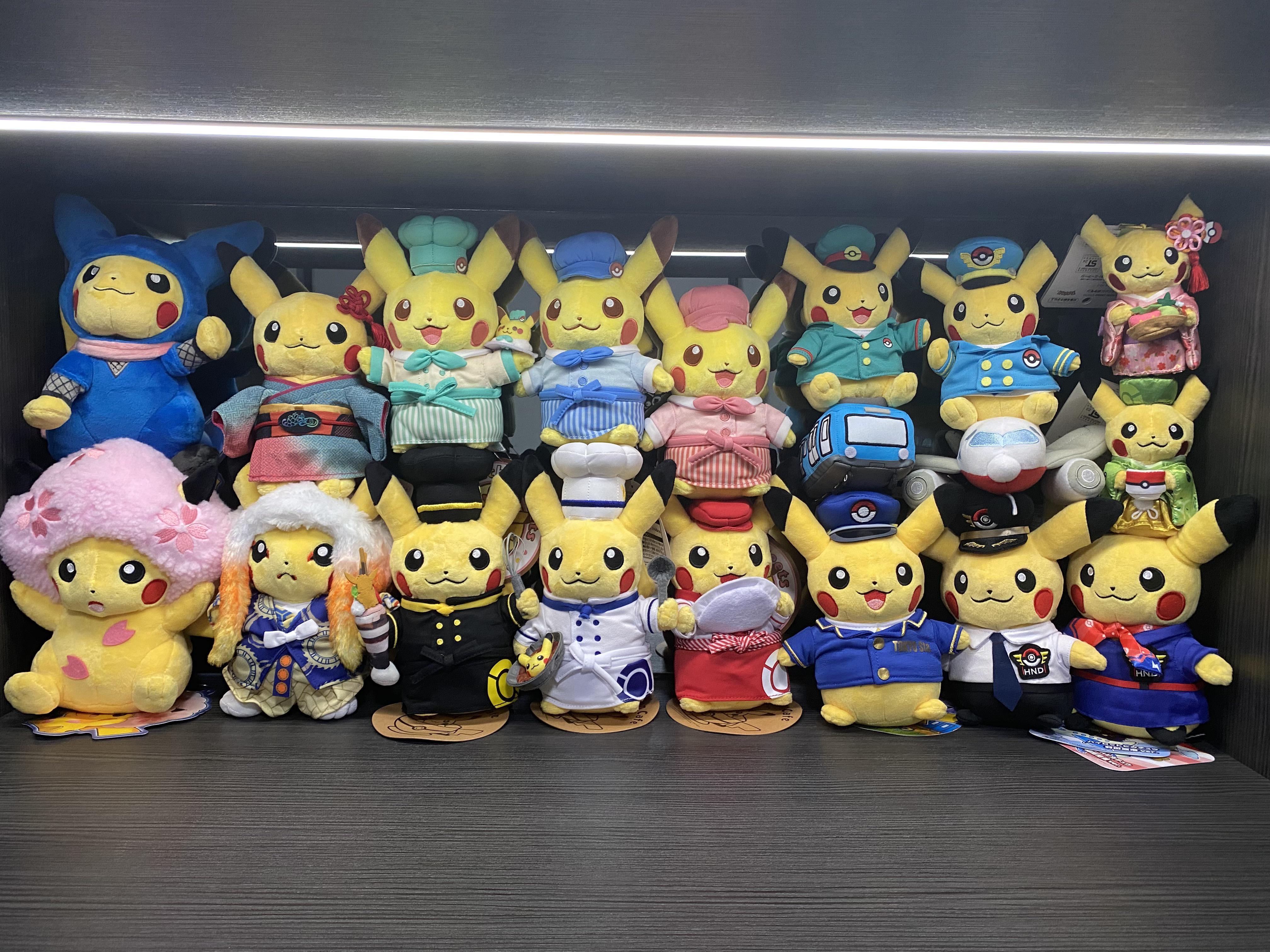 日本地域/店舗限定ポケモンセンターピカチュウぬいぐるみ : r/pokeplush
