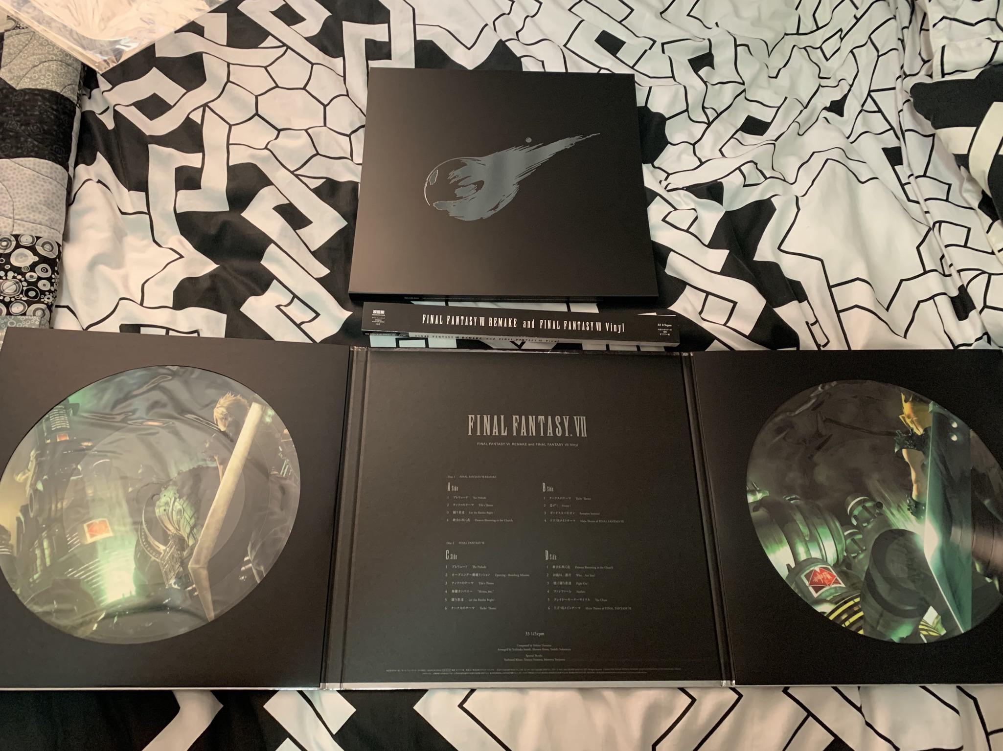FFVII Vinyl arrived today. Looks pretty nice. : r/FinalFantasy