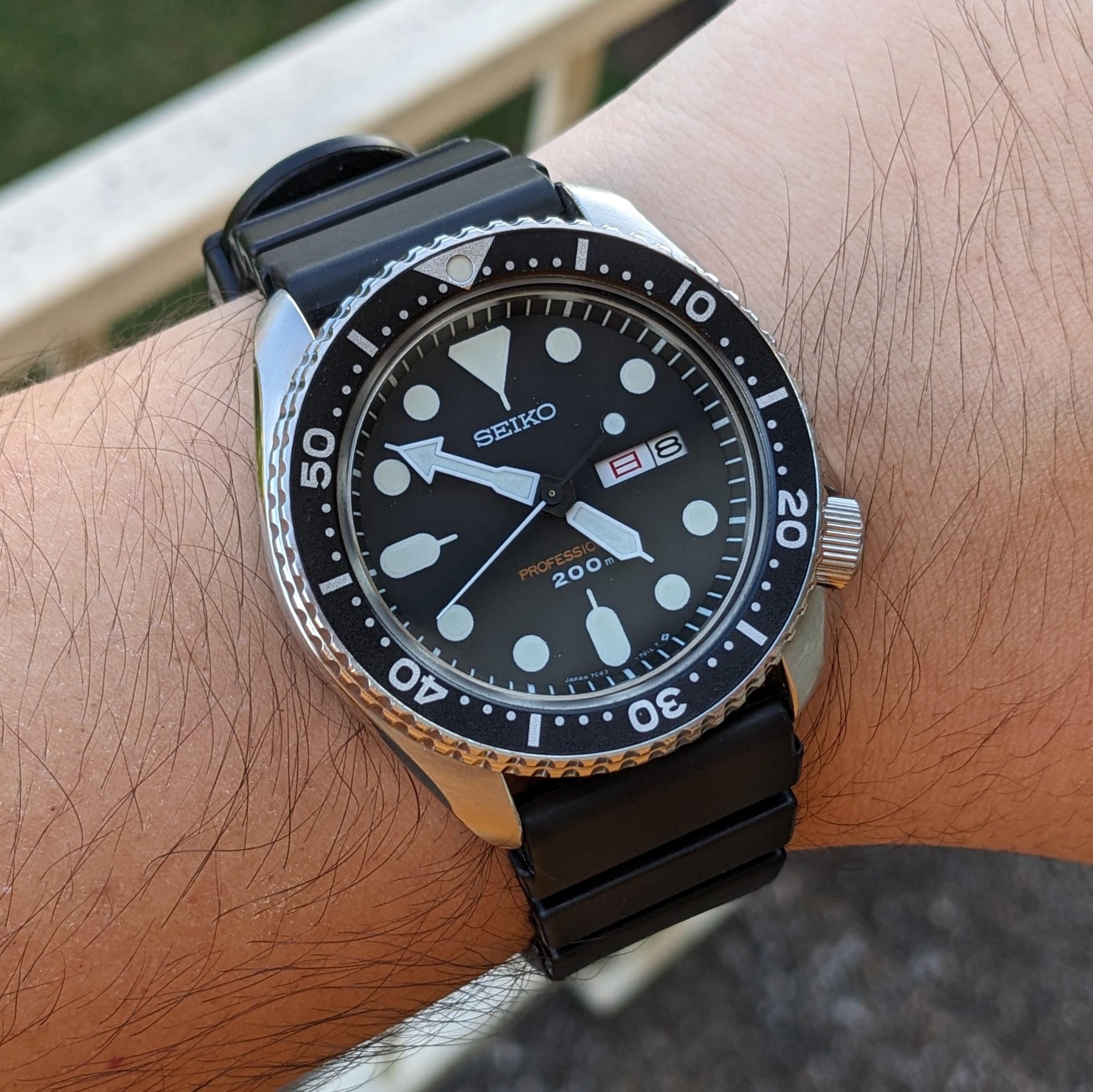 7C43-7010] 今一番のお気に入りダイバー : r/Seiko