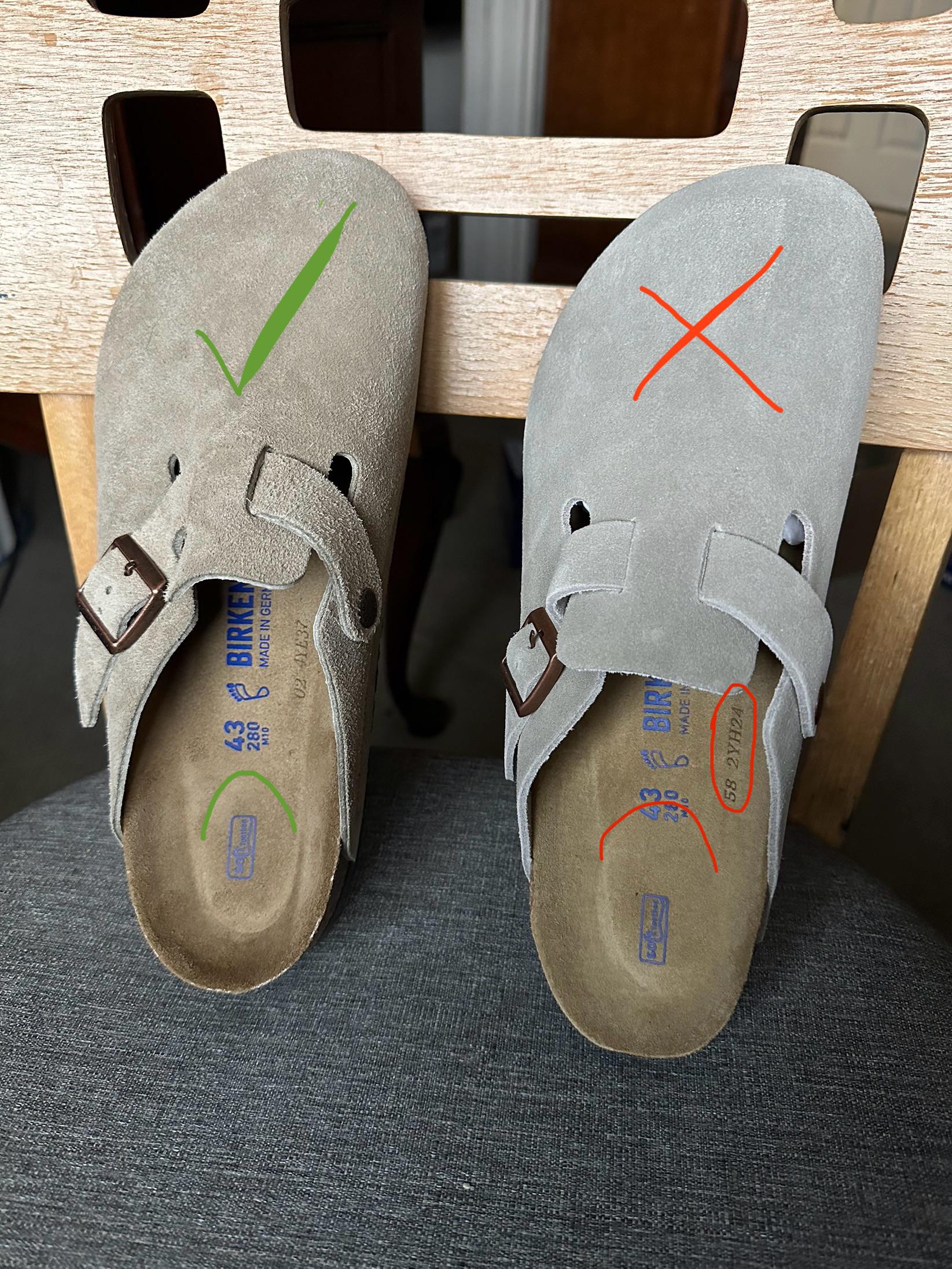 ボストン・トープ・スエードが偽物かどうかを見分ける方法 : r