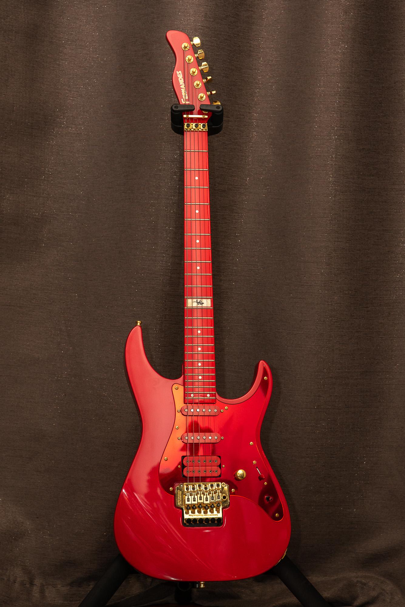 1997 Fernandes LA-85KK Ken Kitamura (L'arc En Ciel) Signature Red