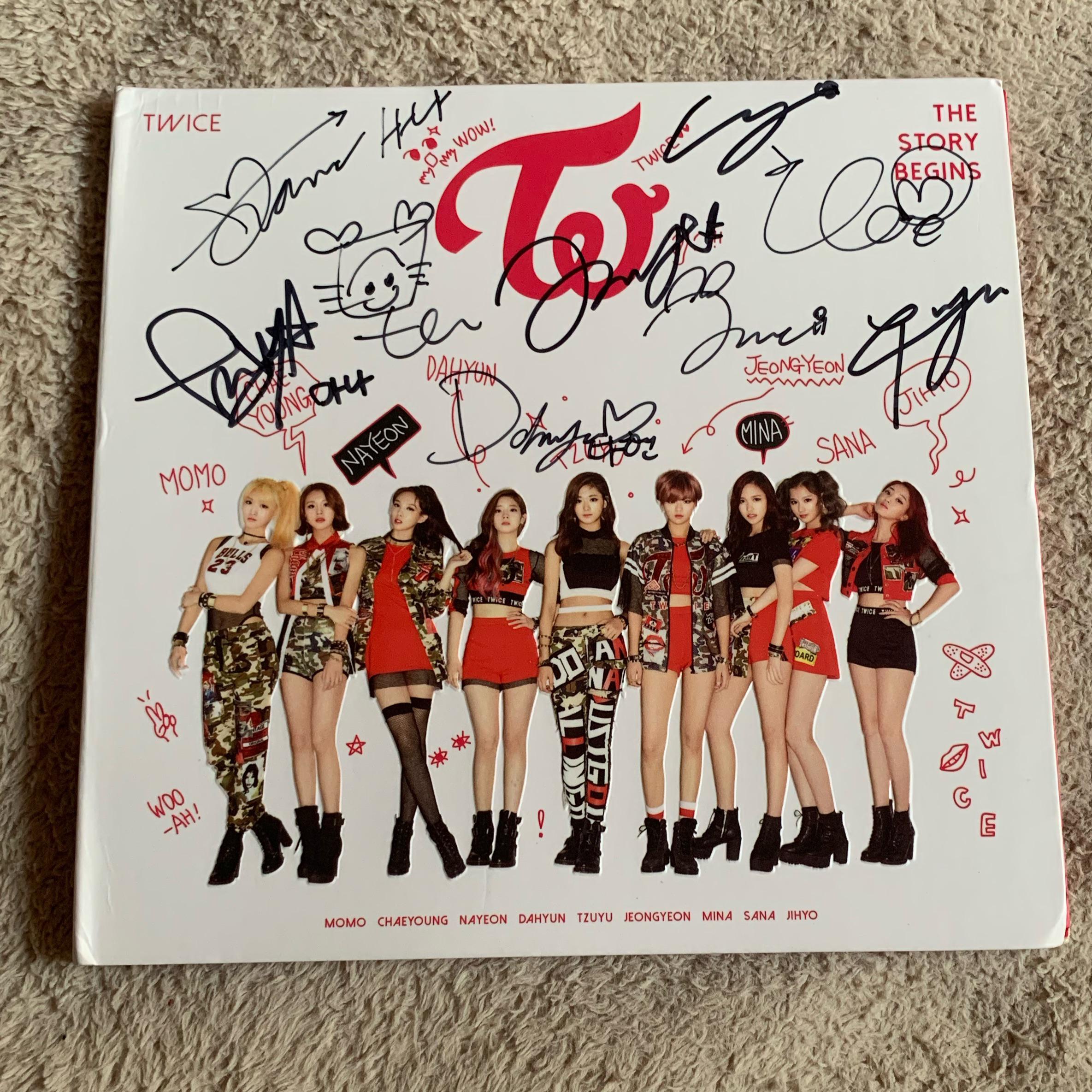 New holy grail just came in. SIGNED Twice; The Story Begins