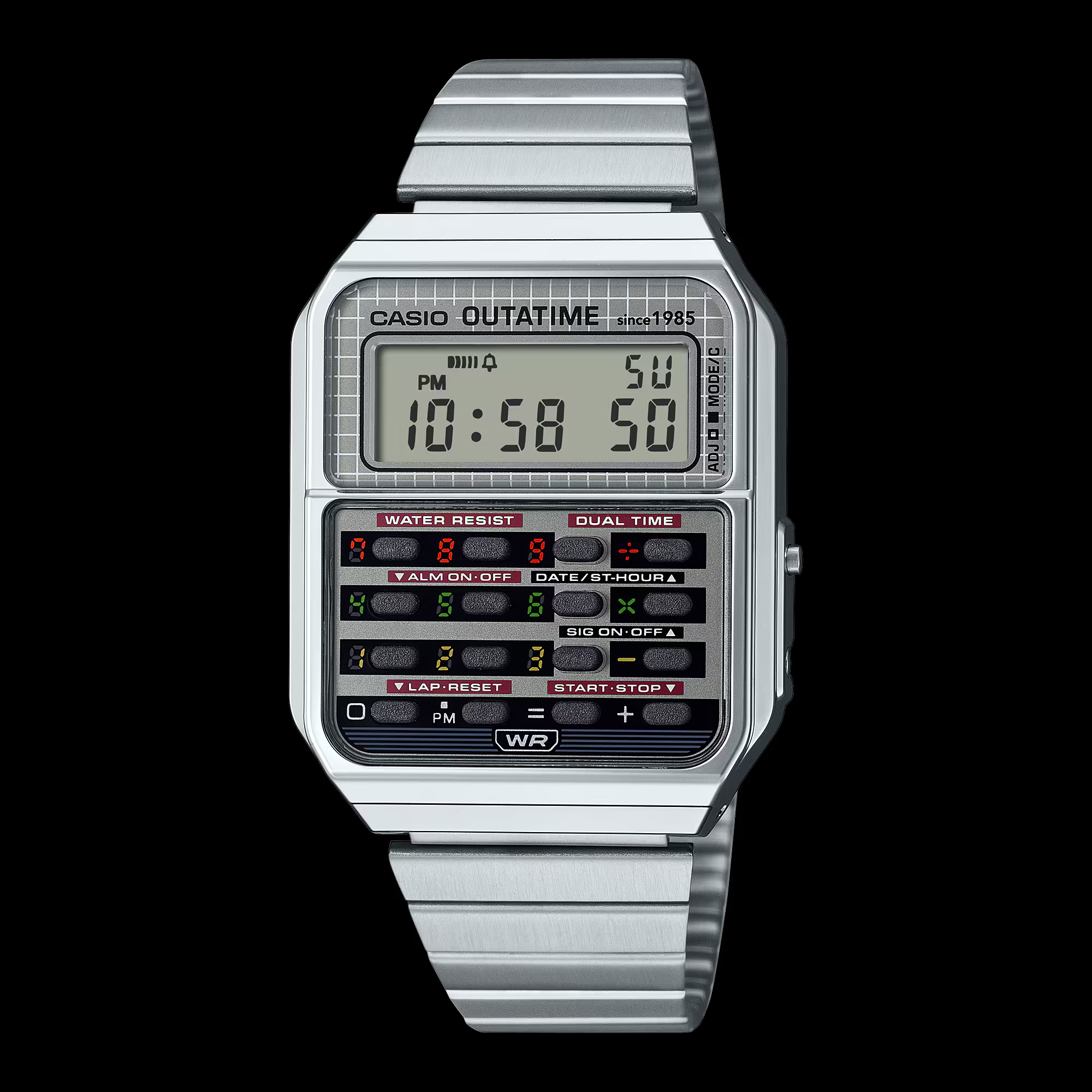 Casio CA-500WEBF-1A] Casio バック・トゥ・ザ・フューチャー : r/Watches